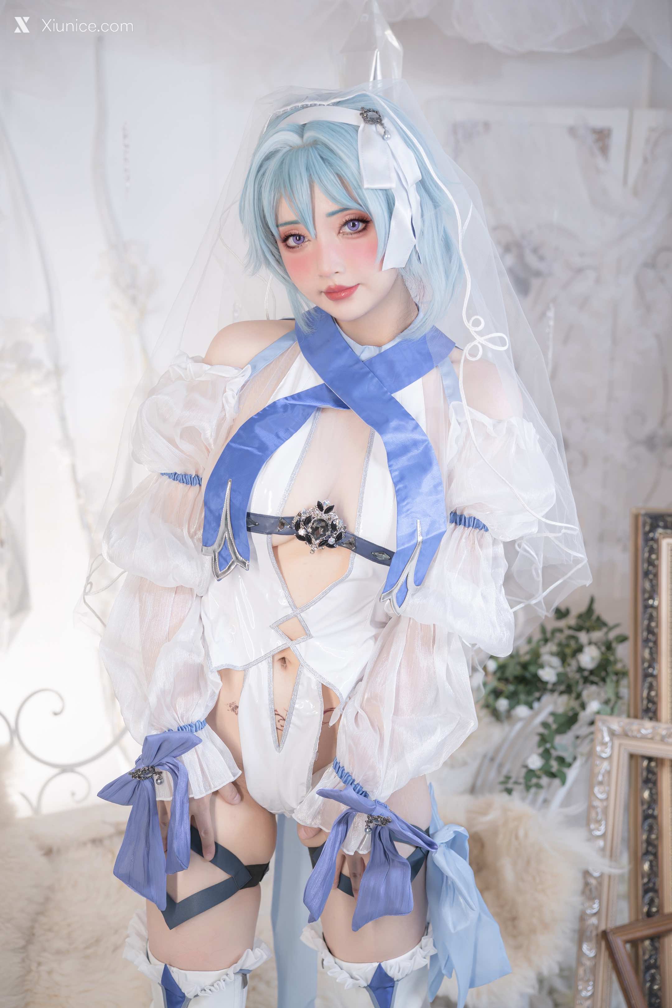 Coser@爆机少女喵小吉 (Nekokoyoshi) 12月T3 双子：最强冰雪组合 第14张