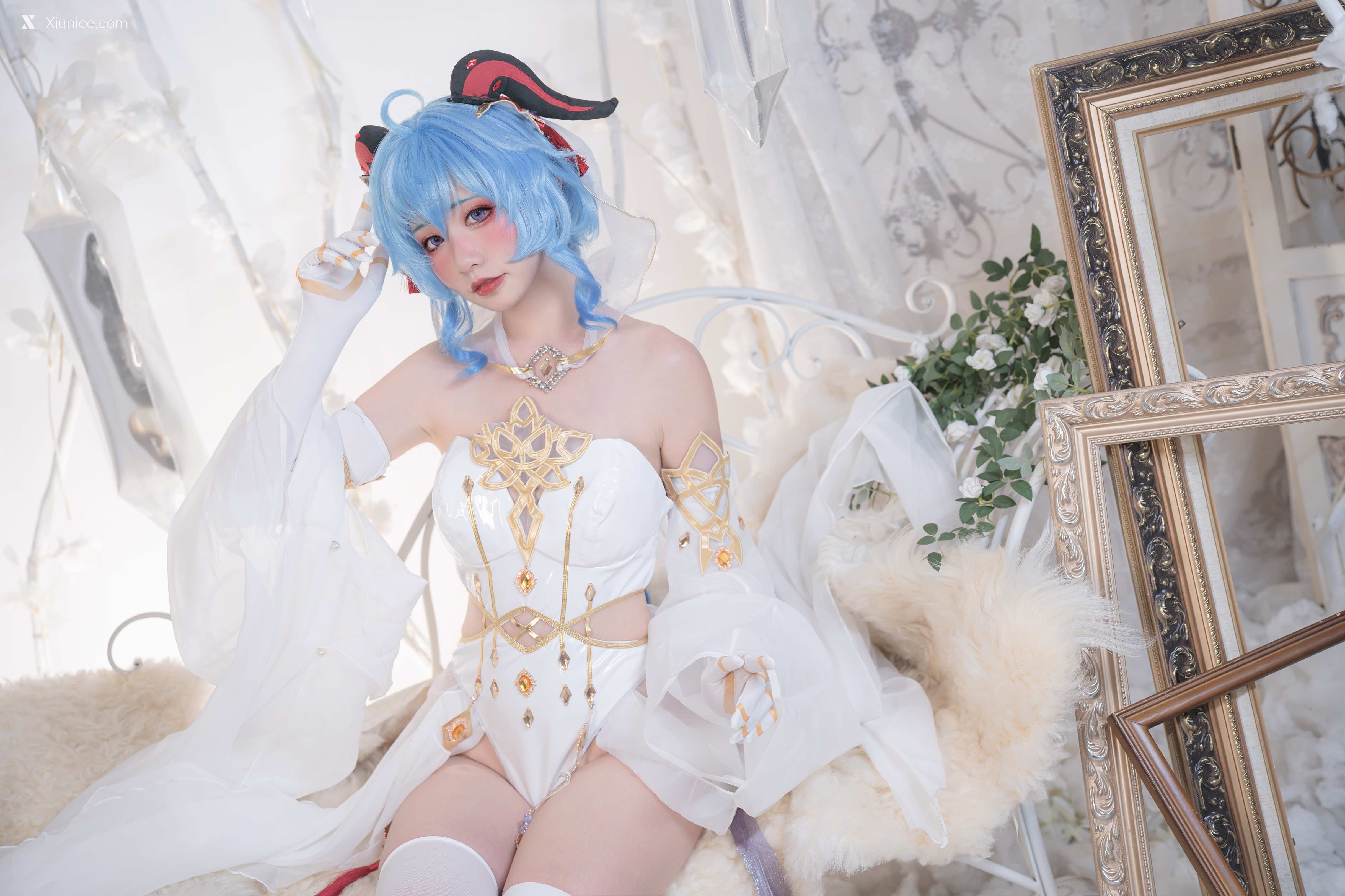 Coser@爆机少女喵小吉 (Nekokoyoshi) 12月T3 双子：最强冰雪组合 第9张