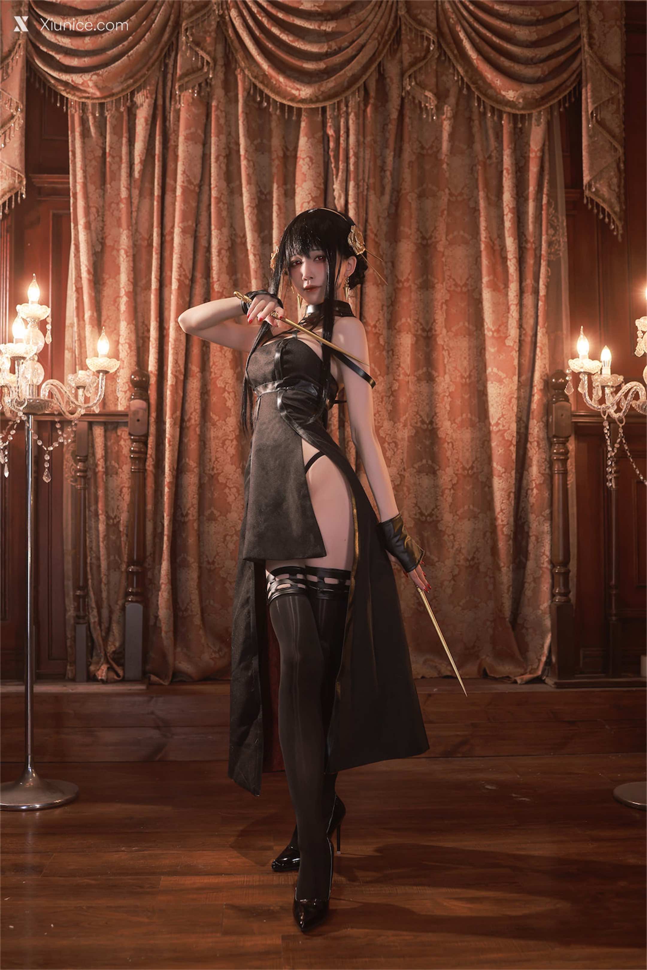 Coser@水淼Aqua – Vol.124 约尔黑礼服 第6张
