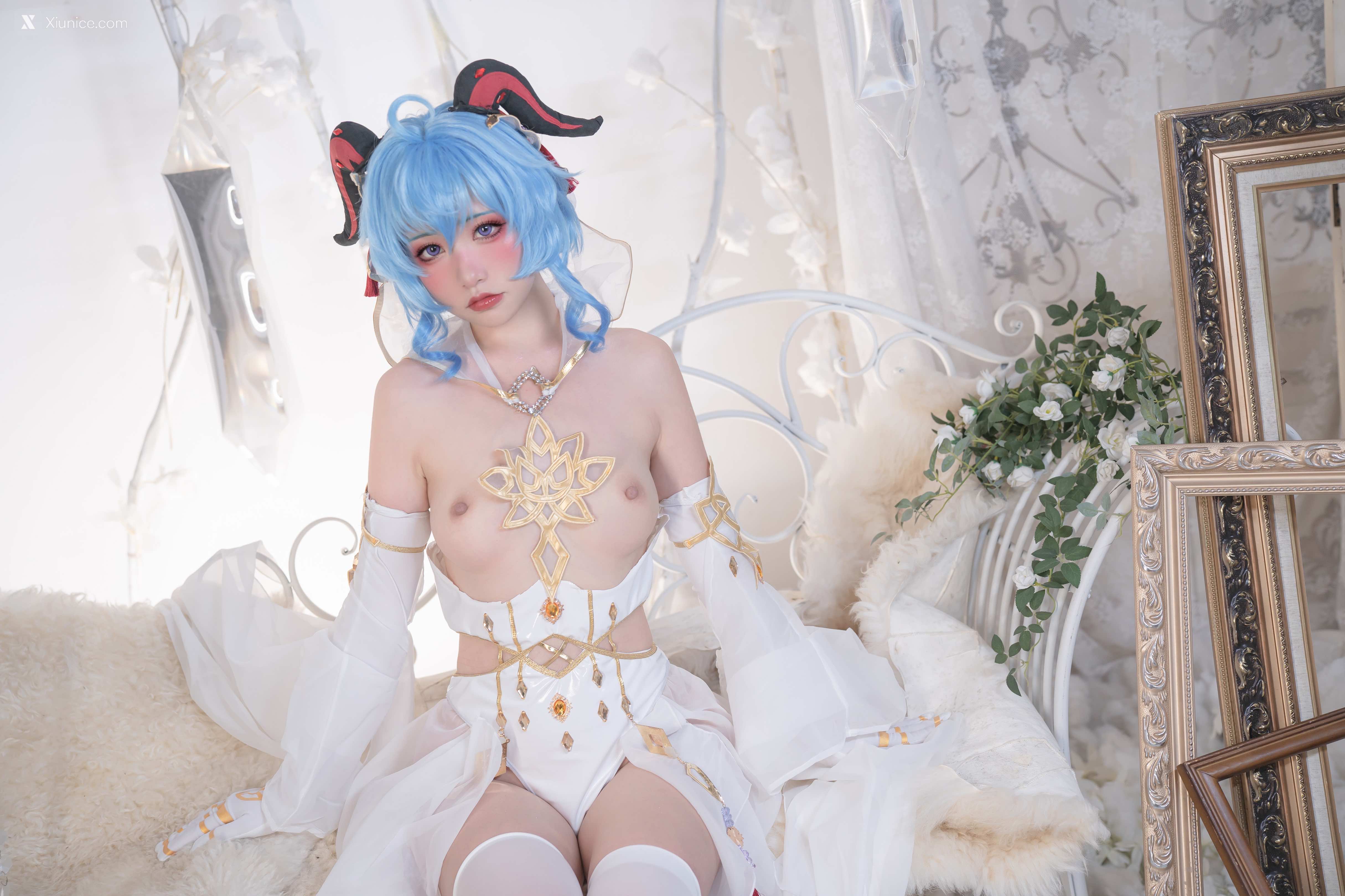 Coser@爆机少女喵小吉 (Nekokoyoshi) 12月T3 双子：最强冰雪组合 第21张