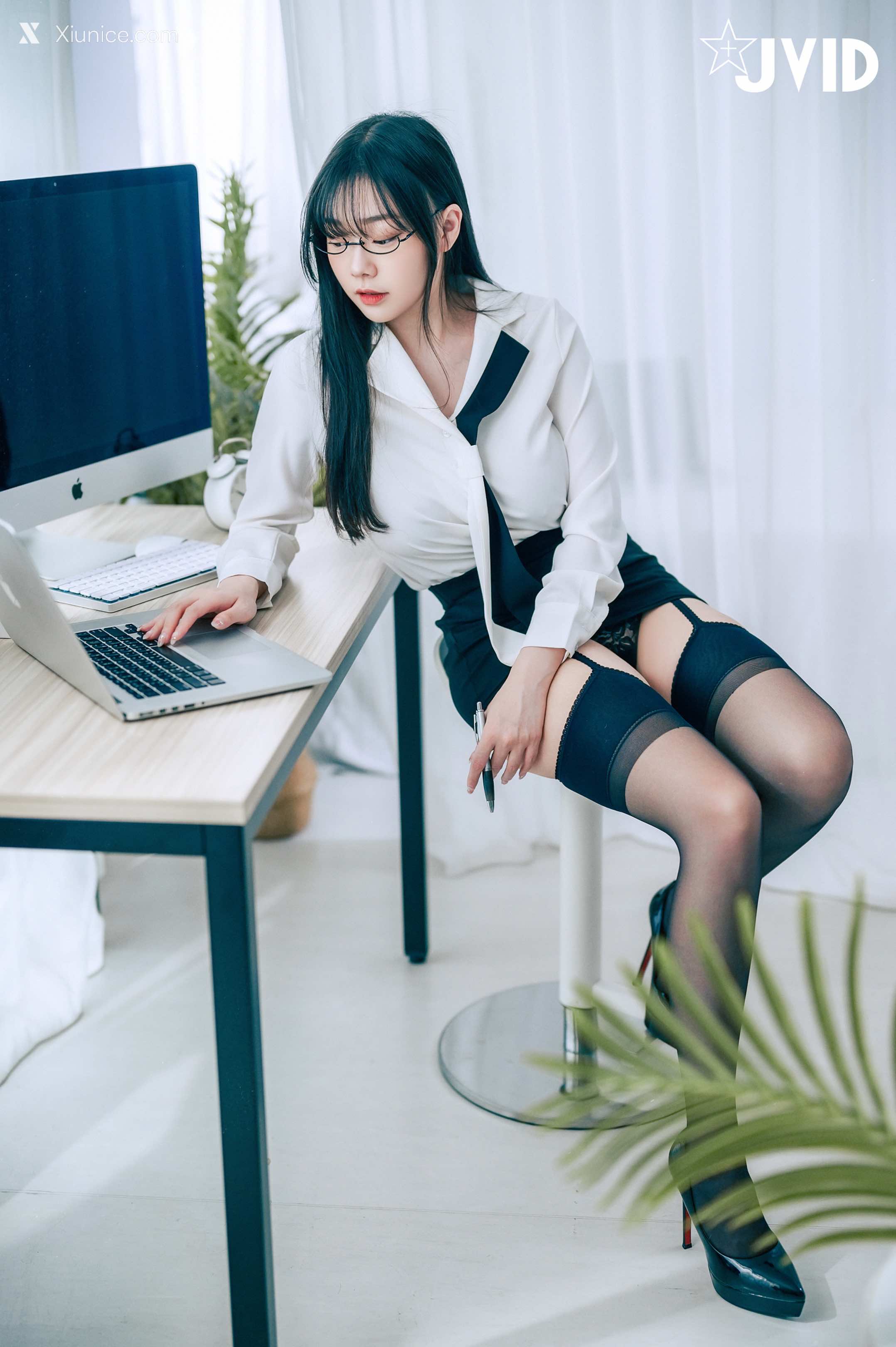 JVID – 苡昕 Slivia – 超巨乳女秘書 第6张
