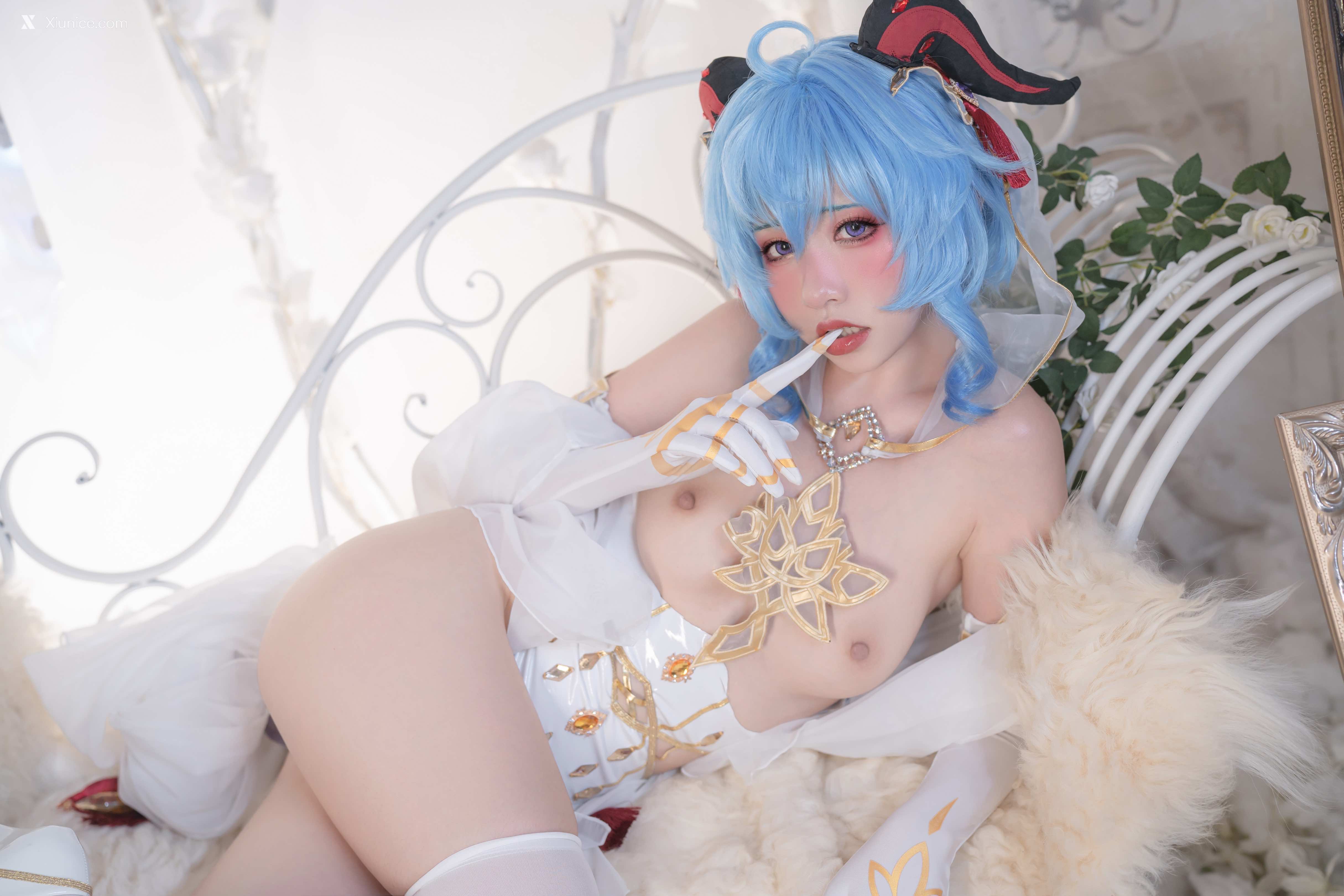 Coser@爆机少女喵小吉 (Nekokoyoshi) 12月T3 双子：最强冰雪组合 第82张