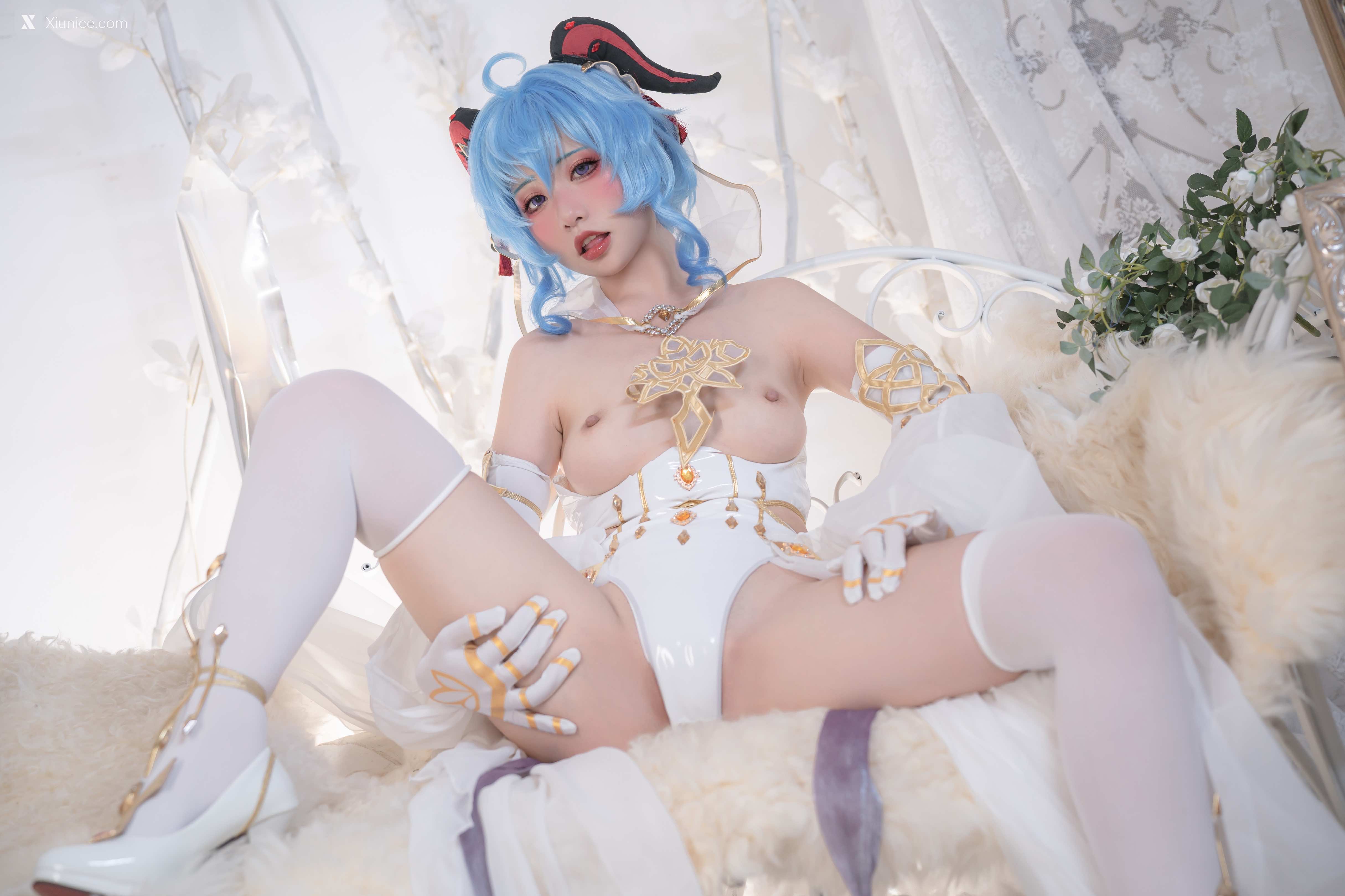 Coser@爆机少女喵小吉 (Nekokoyoshi) 12月T3 双子：最强冰雪组合 第38张