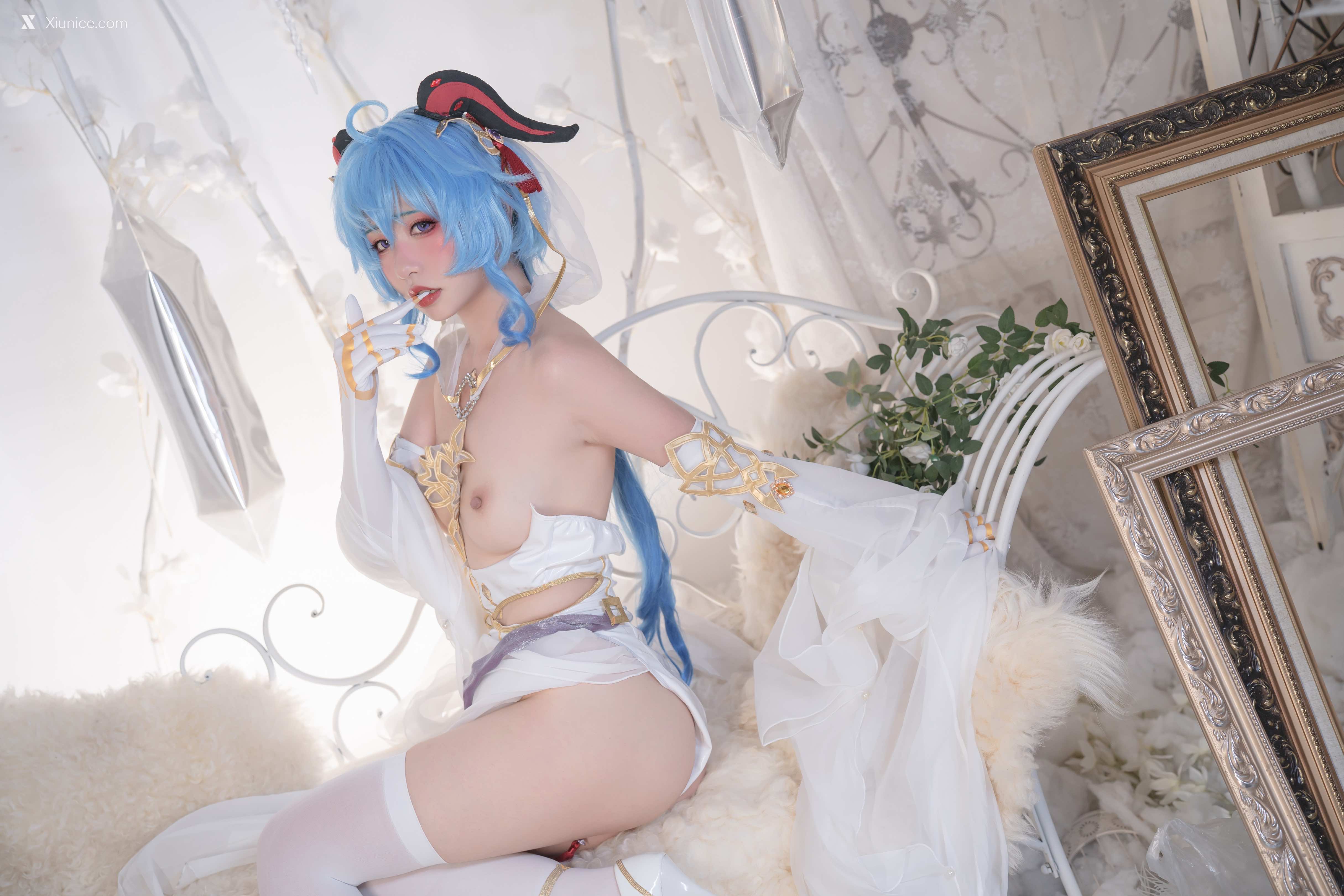 Coser@爆机少女喵小吉 (Nekokoyoshi) 12月T3 双子：最强冰雪组合 第85张