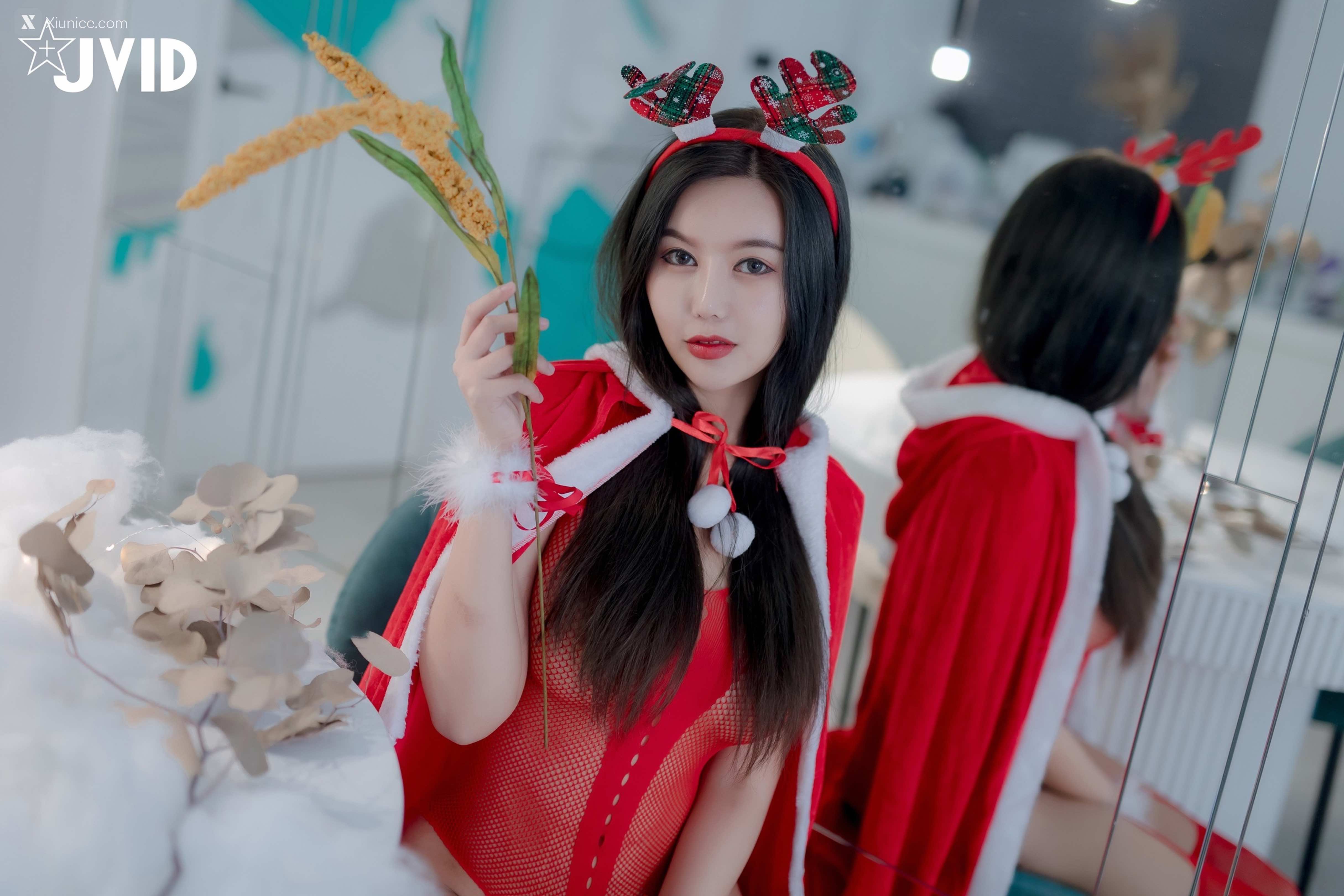 JVID – 木木森 MuMu-Sexy Christmas Party 第7张