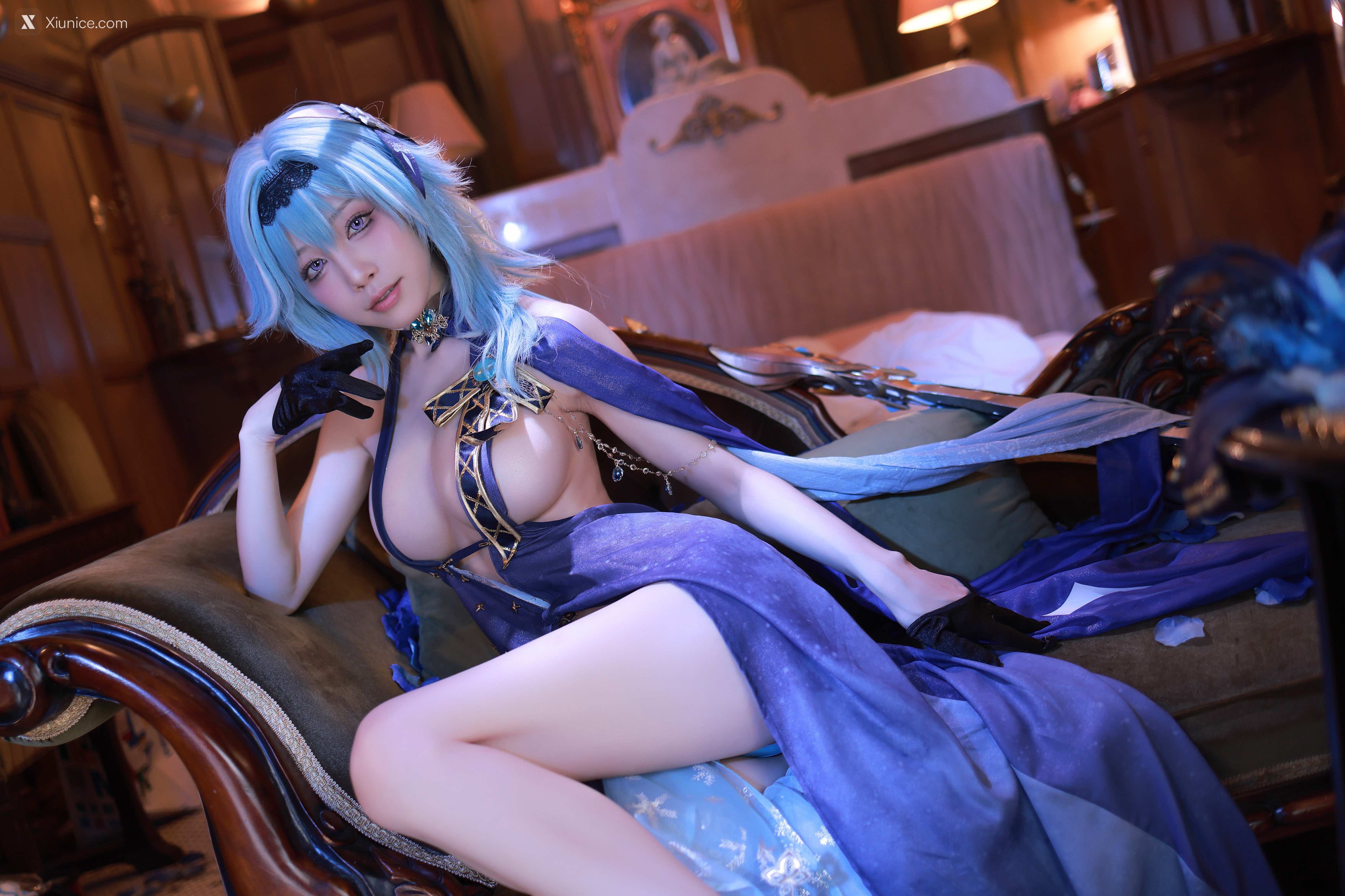 Coser@水淼Aqua – Vol.160 原神优菈 第93张