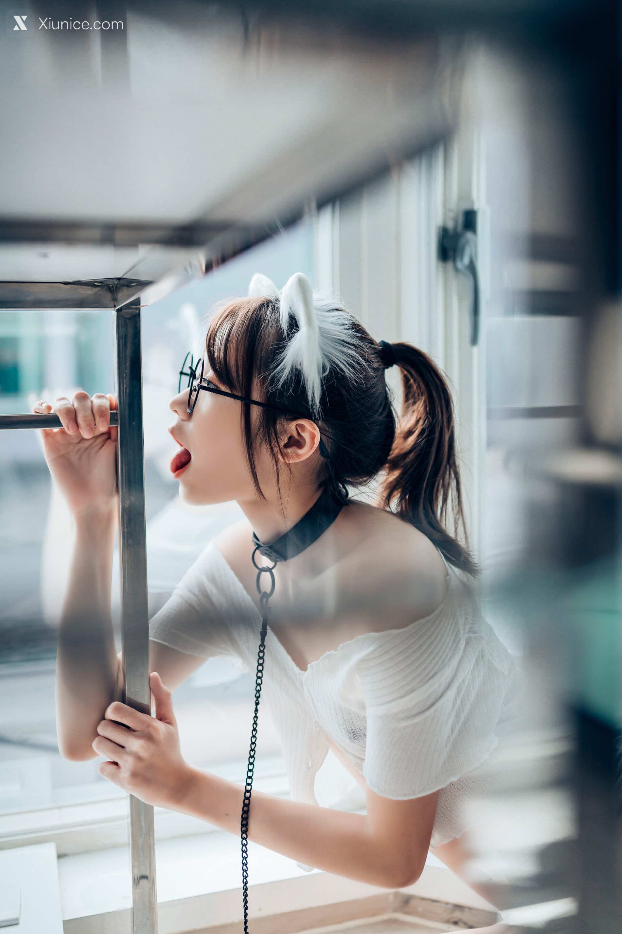 JVID – 妍妍 Angel – 女孩在trasmart制服與眼鏡 第83张