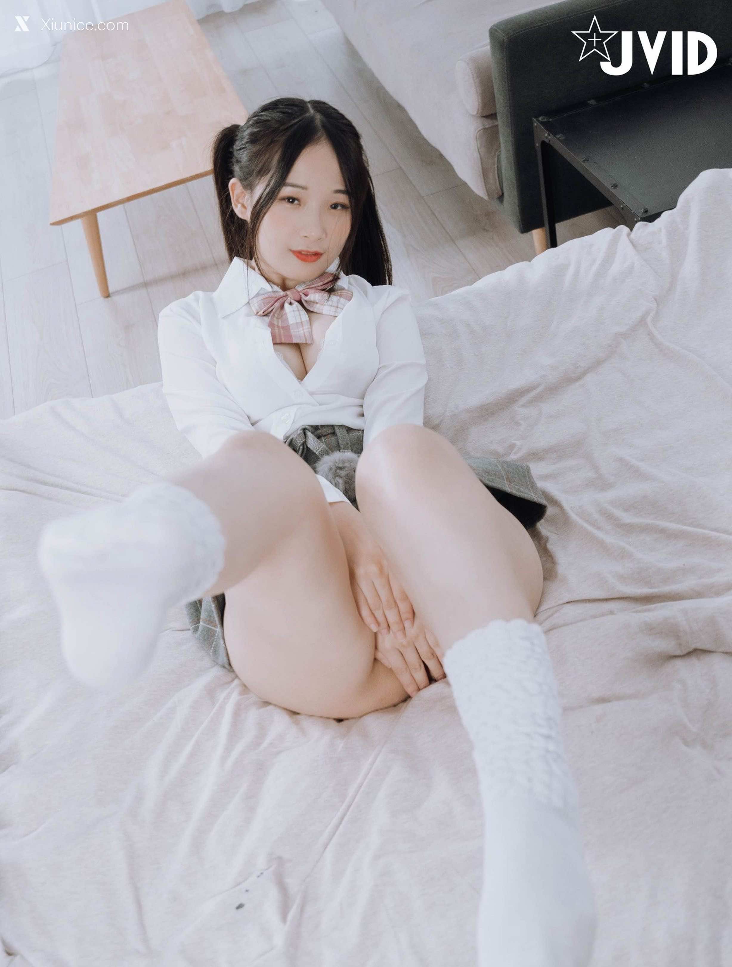 JVID – 婕咪 Juice – 雙馬尾制服女孩 第28张