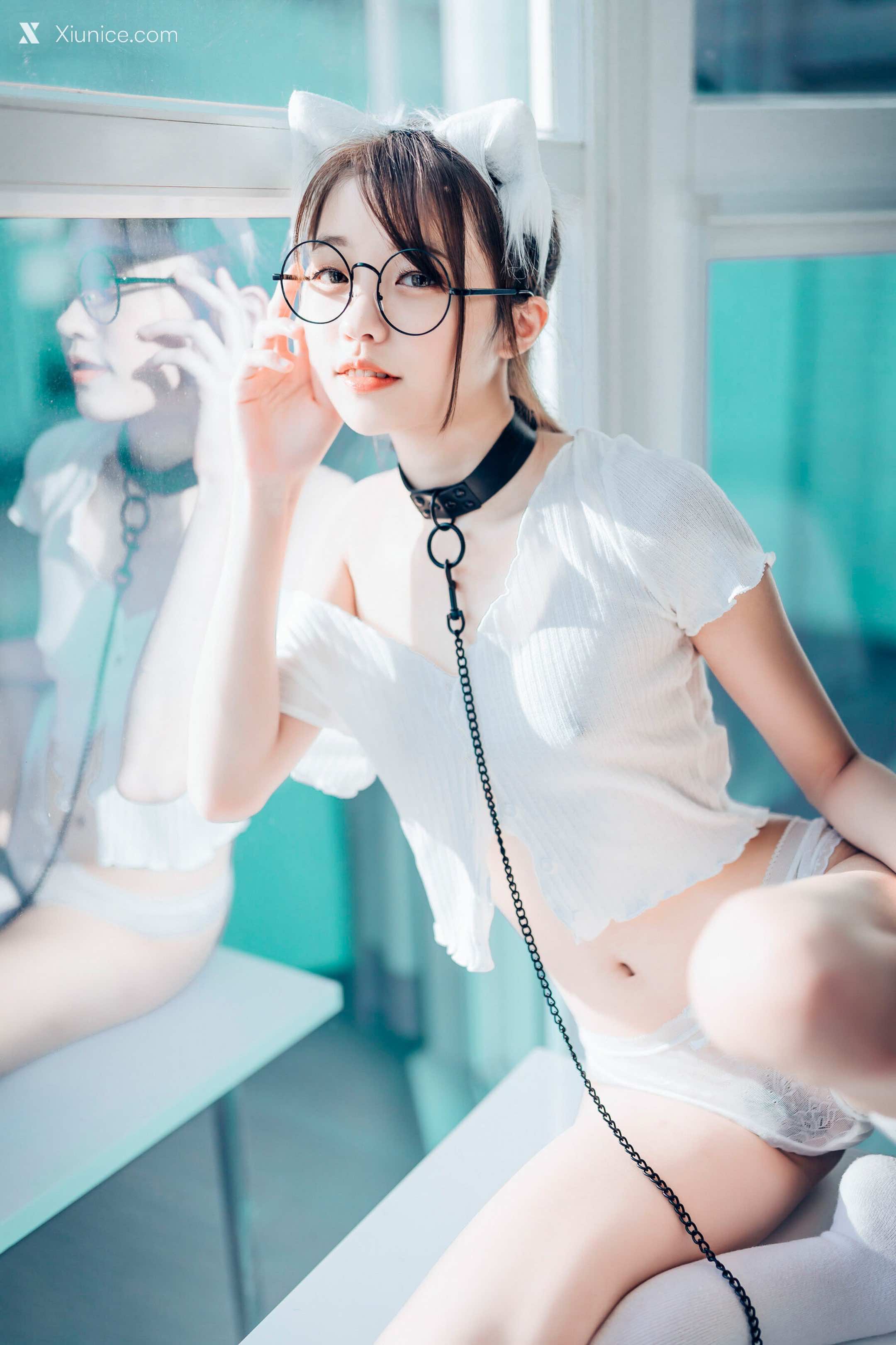 JVID – 妍妍 Angel – 女孩在trasmart制服與眼鏡 第96张