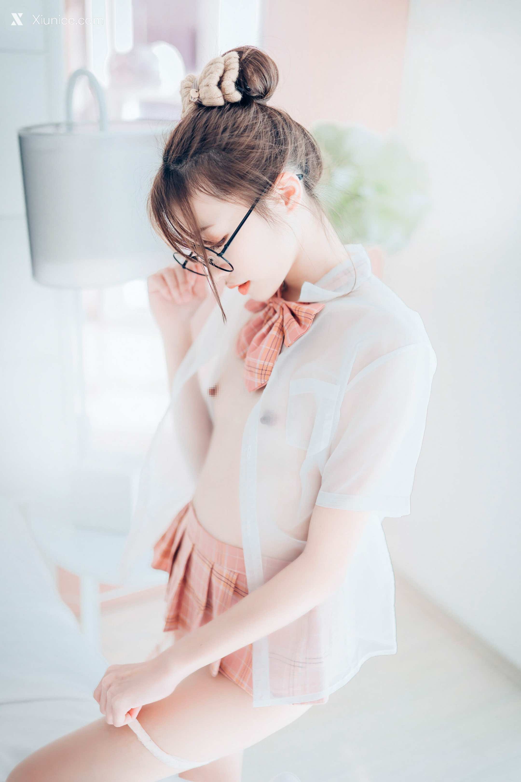 JVID – 妍妍 Angel – 女孩在trasmart制服與眼鏡 第30张