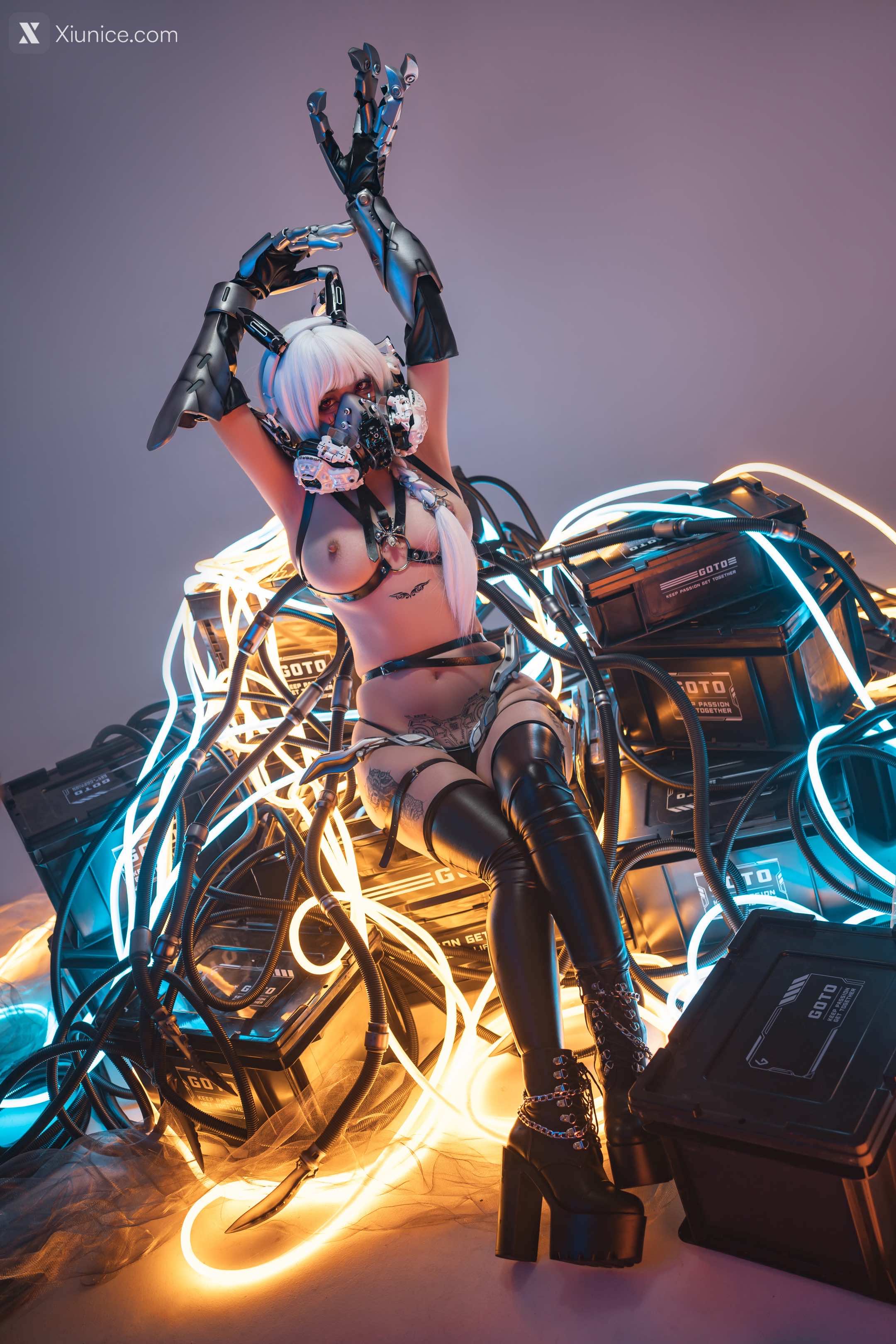 Coser@爆机少女喵小吉 (Nekokoyoshi) 赛博朋克-超梦 第31张