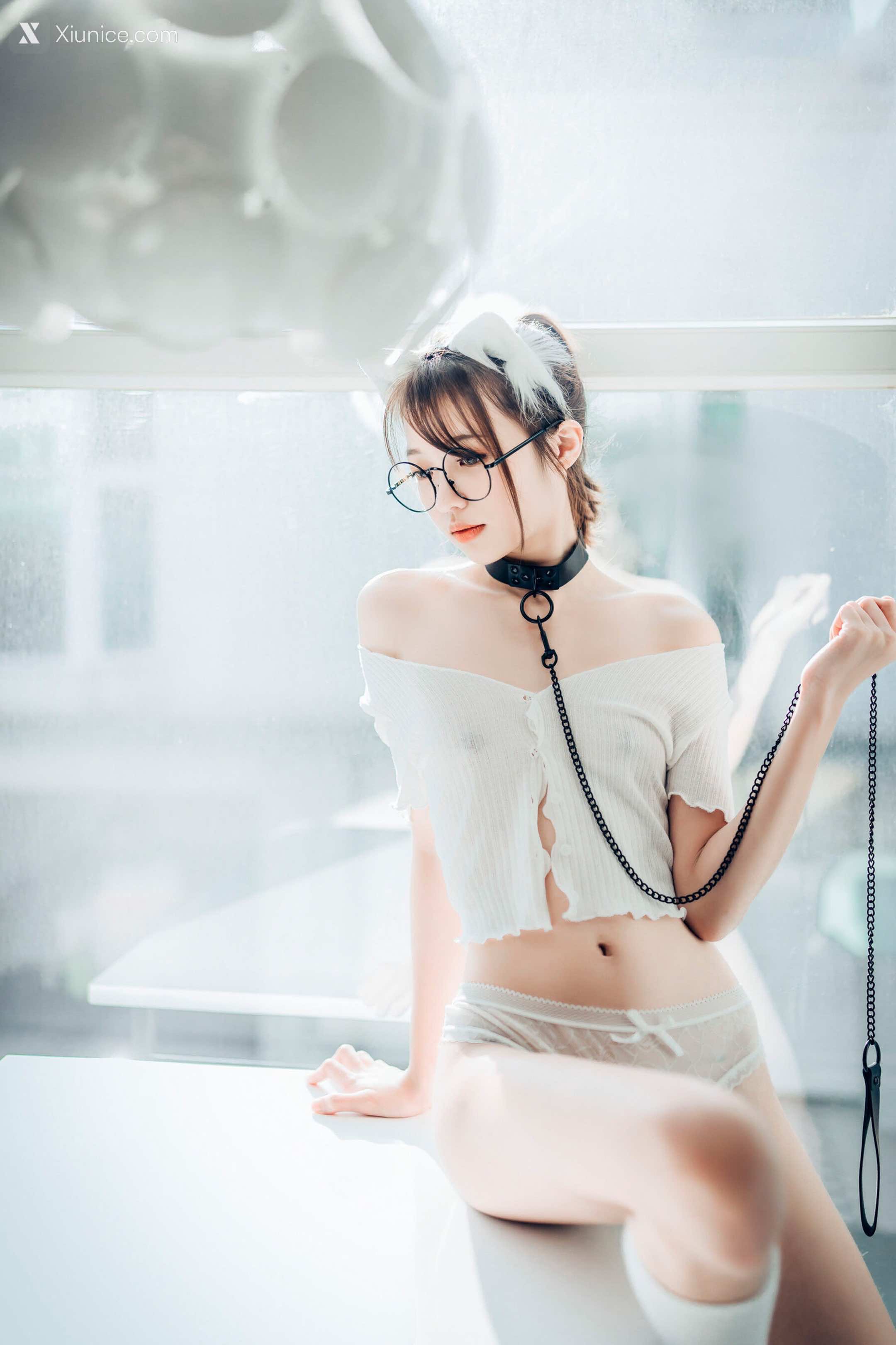 JVID – 妍妍 Angel – 女孩在trasmart制服與眼鏡 第87张