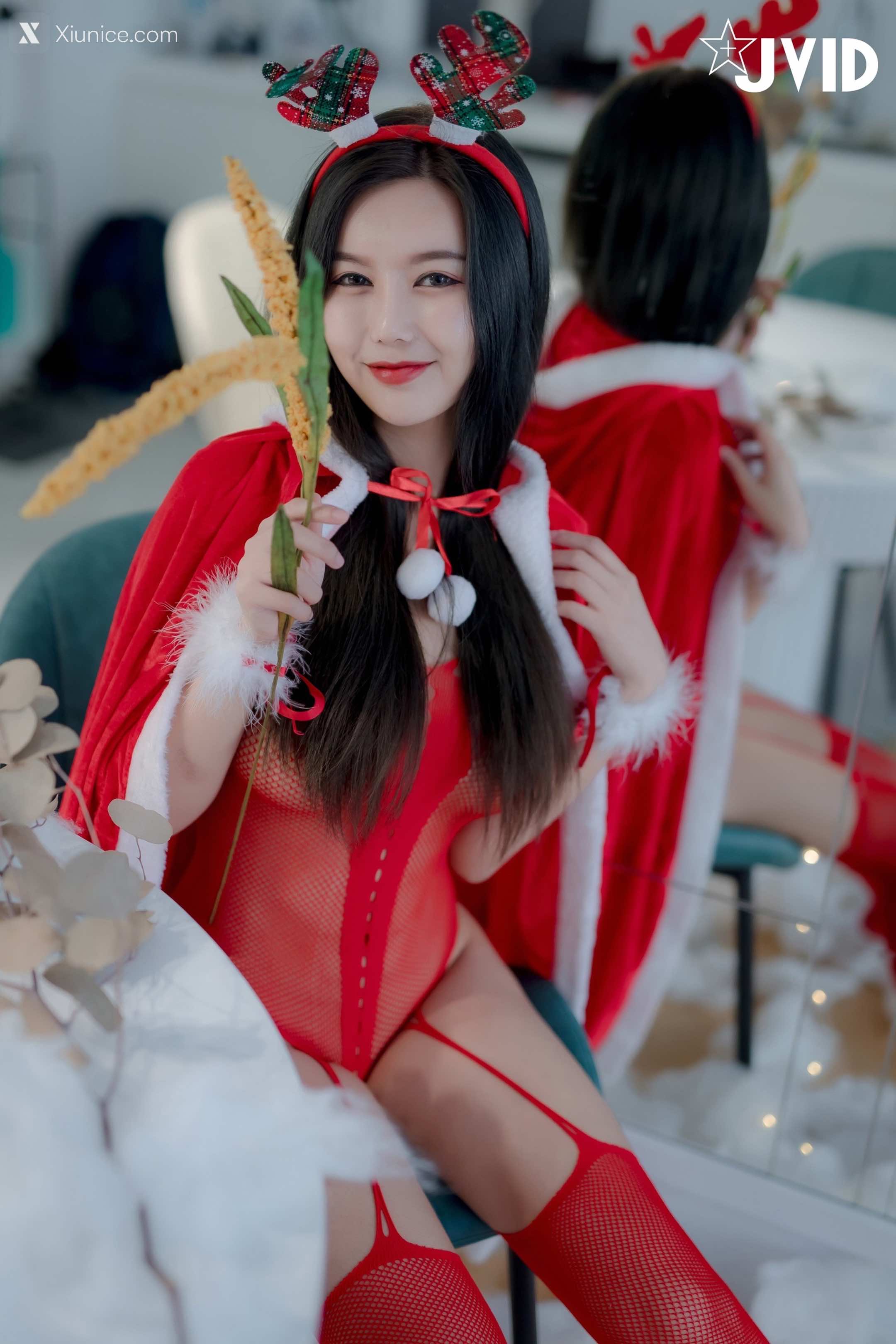 JVID – 木木森 MuMu-Sexy Christmas Party 第9张