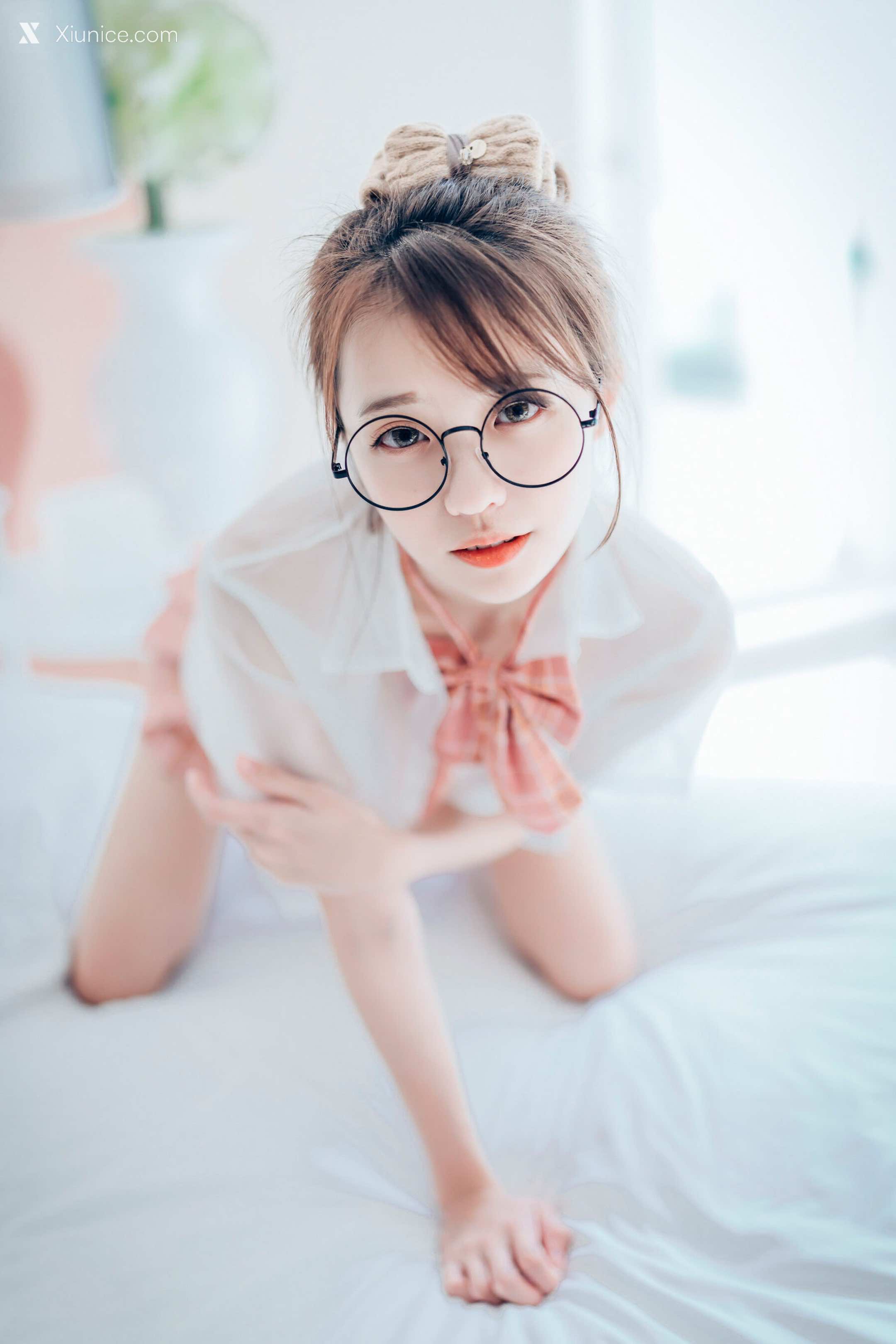 JVID – 妍妍 Angel – 女孩在trasmart制服與眼鏡 第36张