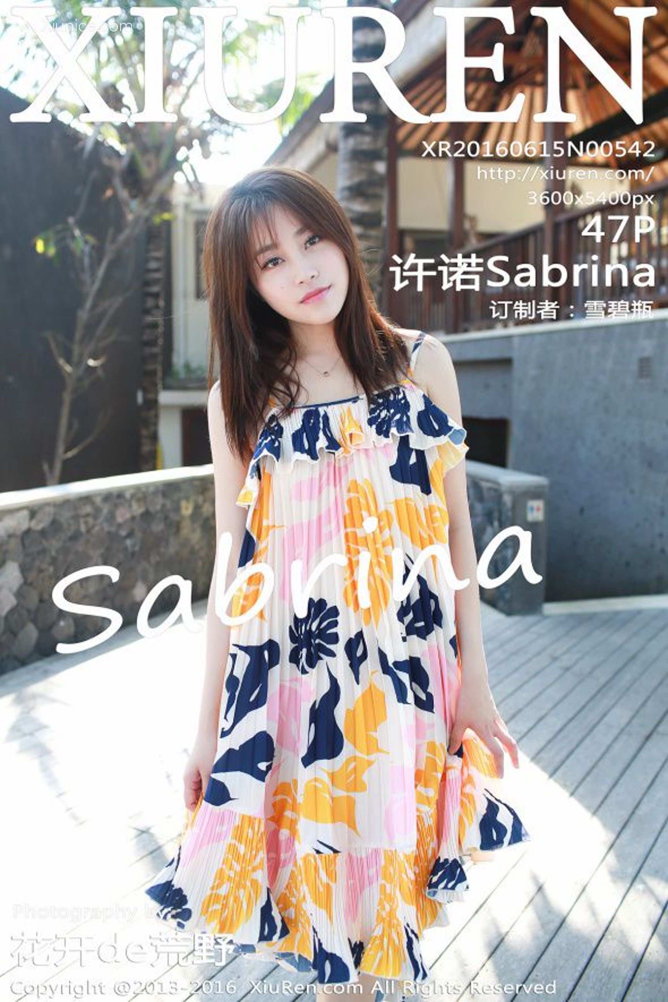 Xiuren秀人网 No.0542 许诺Sabrina 第48张