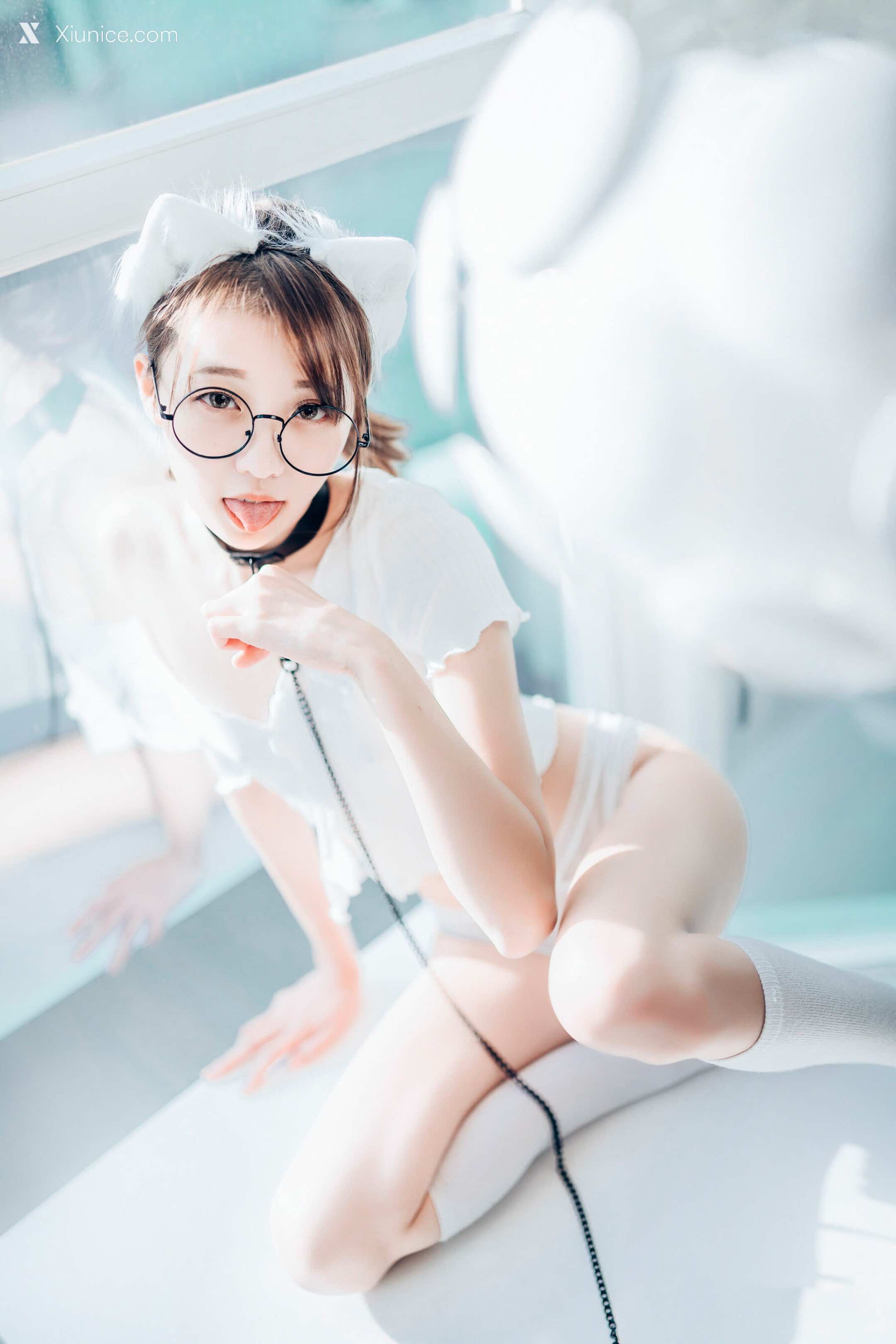 JVID – 妍妍 Angel – 女孩在trasmart制服與眼鏡 第94张