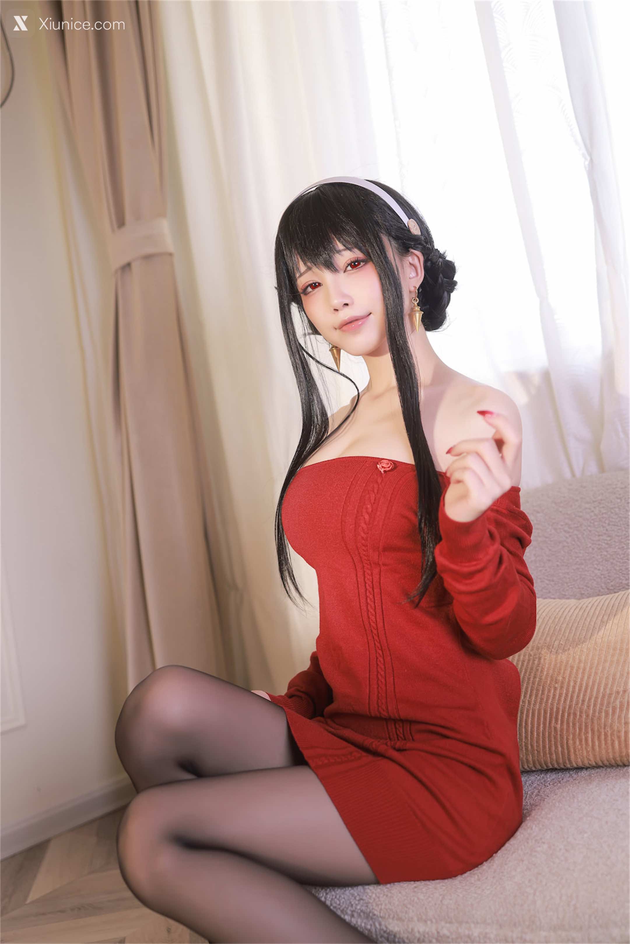 Coser@水淼Aqua – Vol.156 约尔红毛衣 第65张