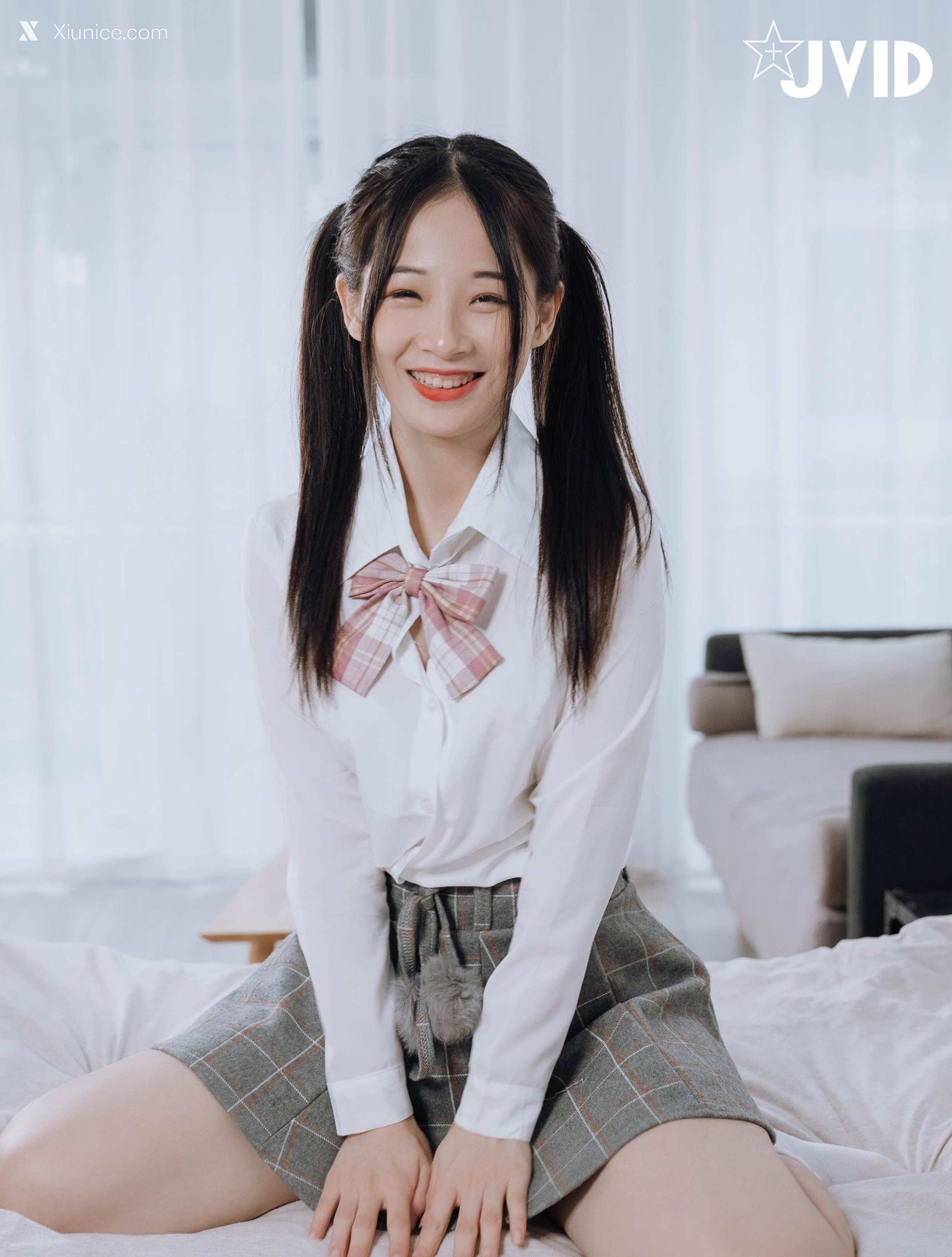 JVID – 婕咪 Juice – 雙馬尾制服女孩 第21张