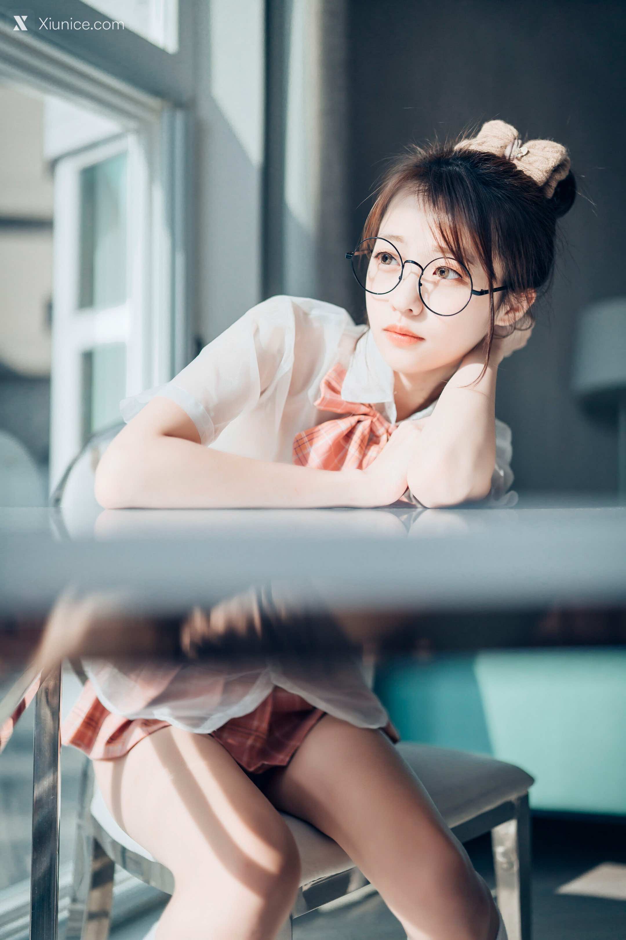 JVID – 妍妍 Angel – 女孩在trasmart制服與眼鏡 第7张