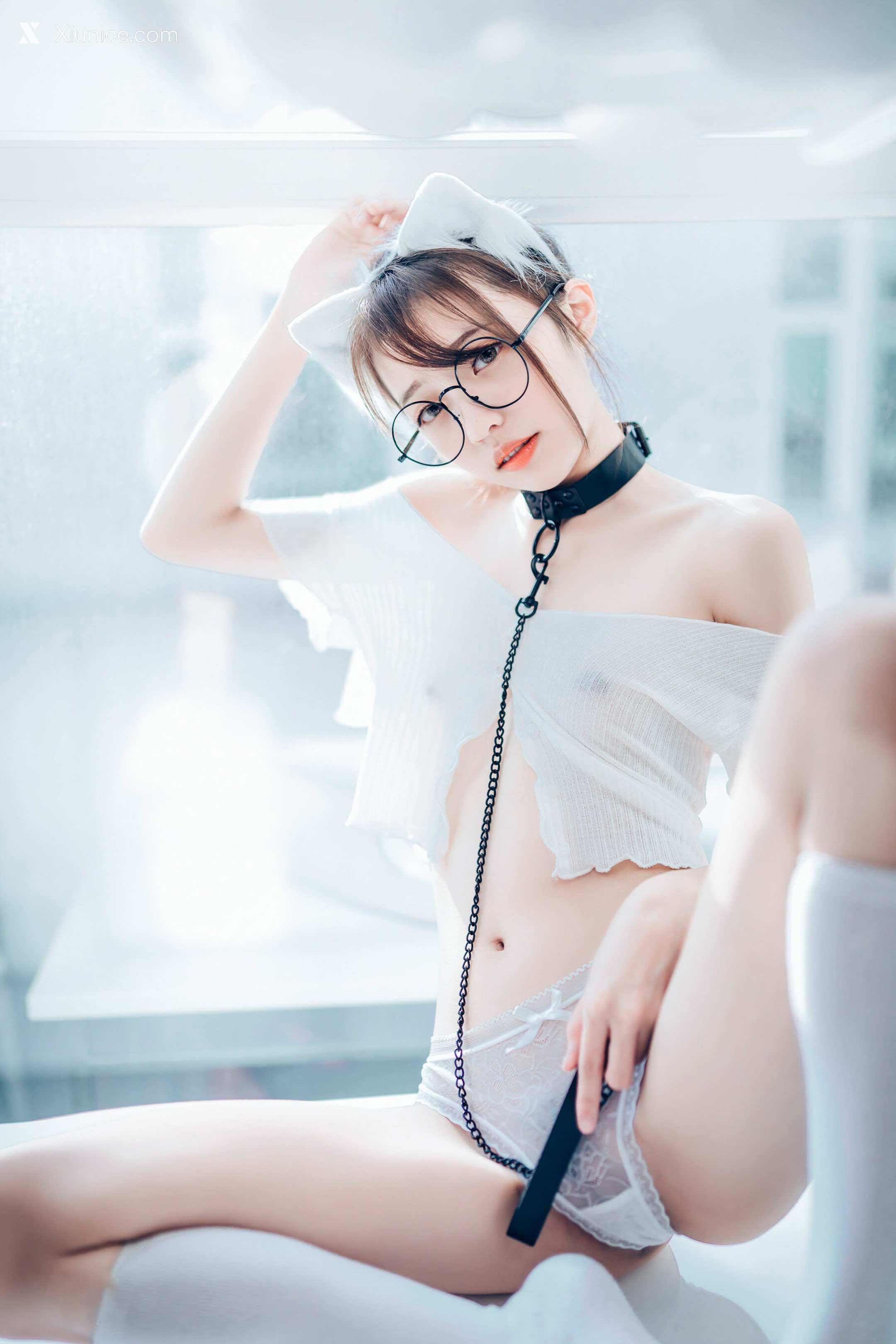 JVID – 妍妍 Angel – 女孩在trasmart制服與眼鏡 第103张
