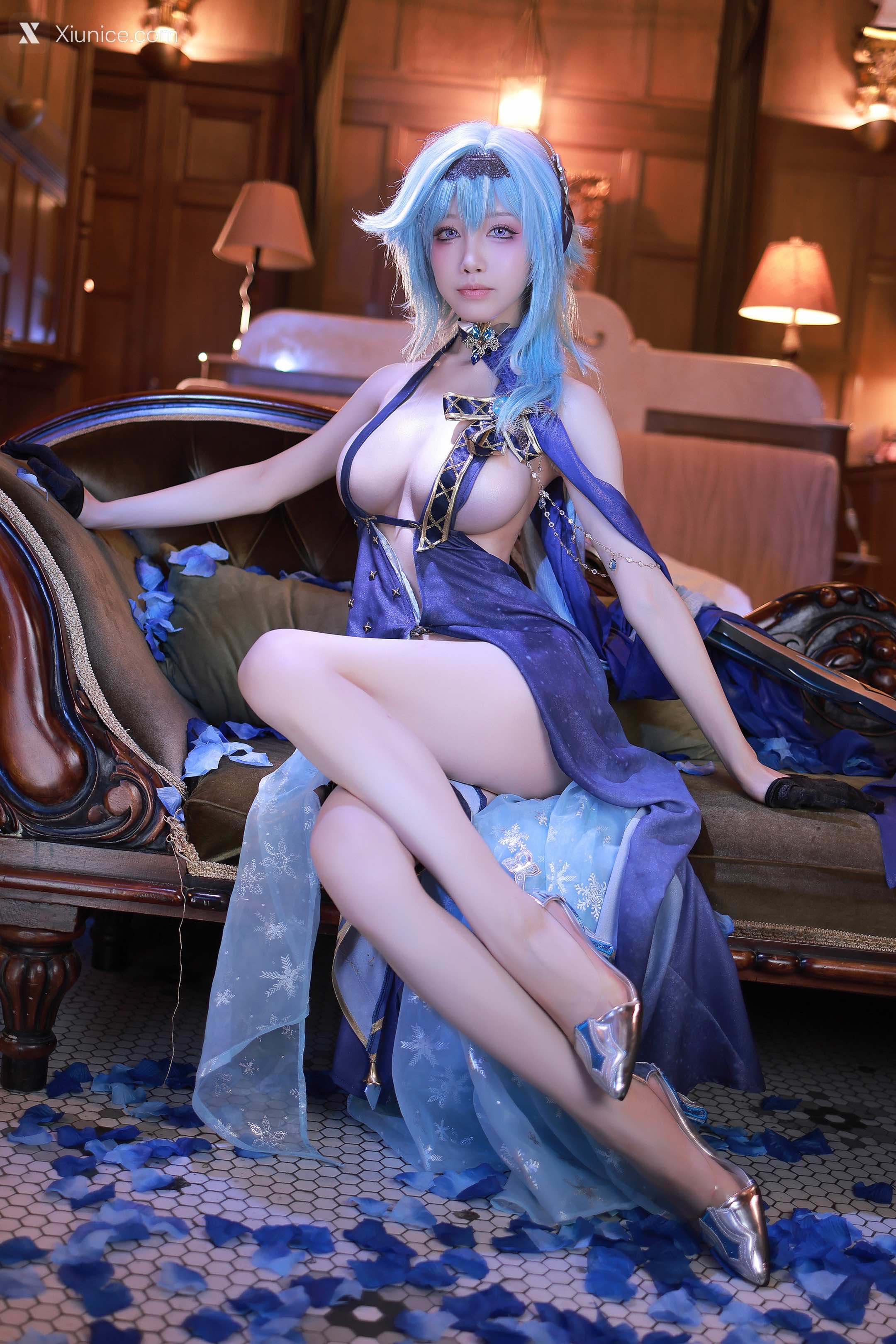 Coser@水淼Aqua – Vol.160 原神优菈 第90张