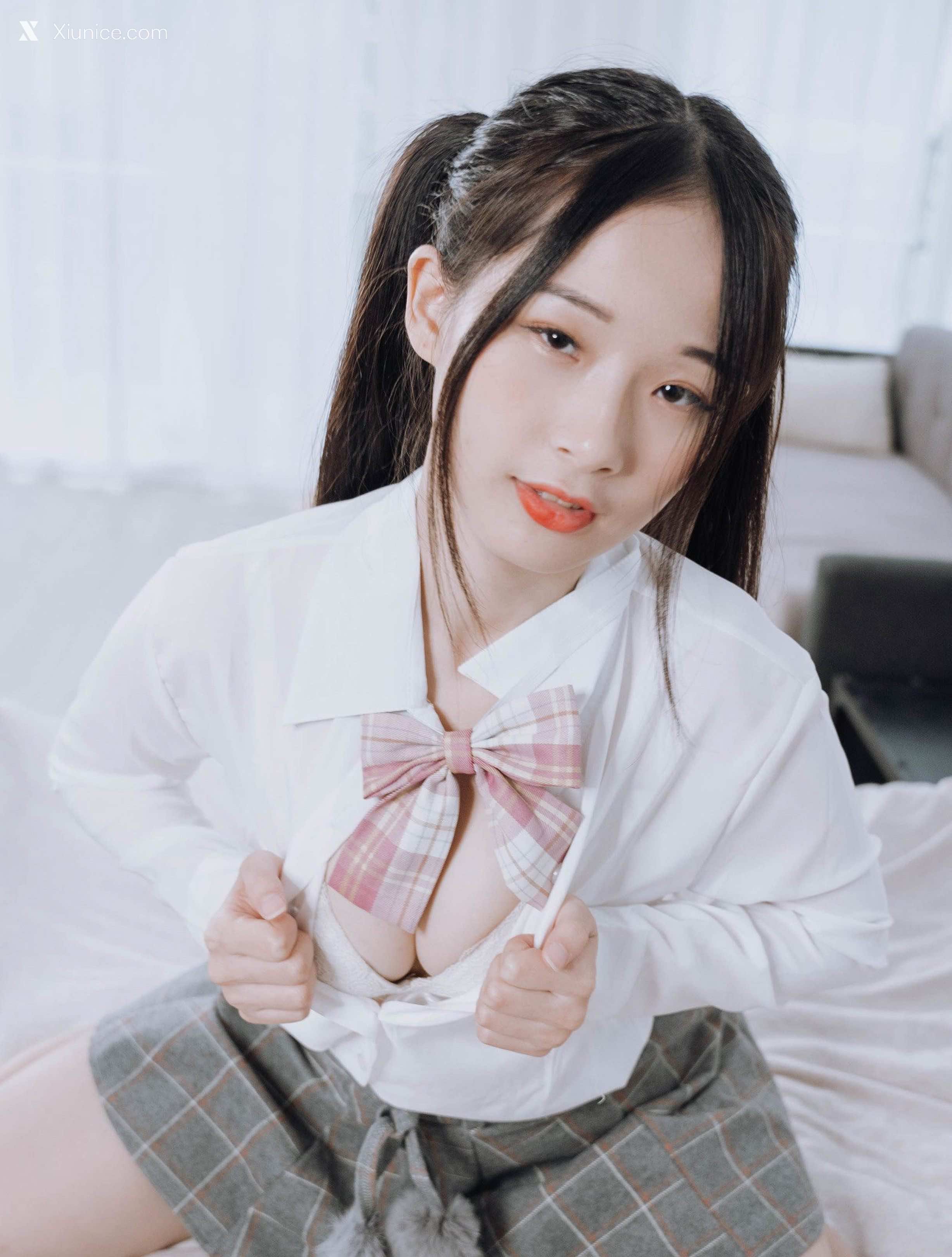 JVID – 婕咪 Juice – 雙馬尾制服女孩 第25张