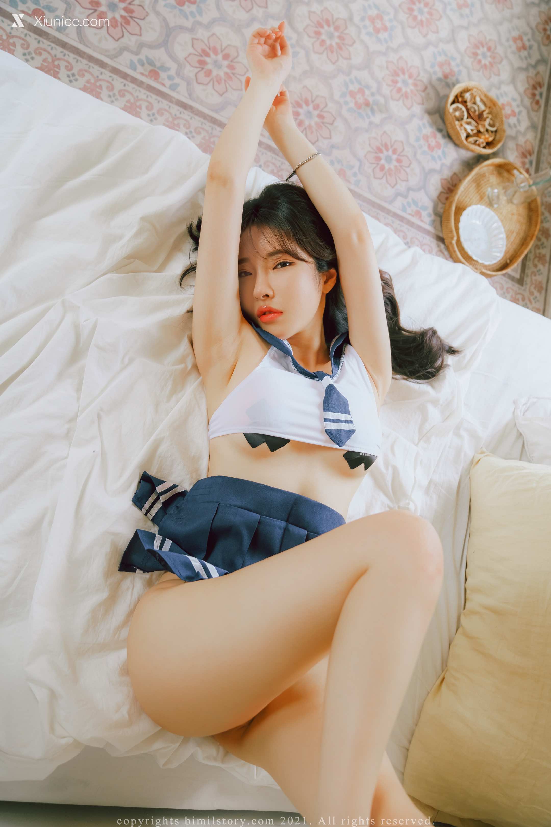 Bimilstory Hanna (한나) Vol.12 Sera Costume Hanna – In The Rooftop Room 第34张