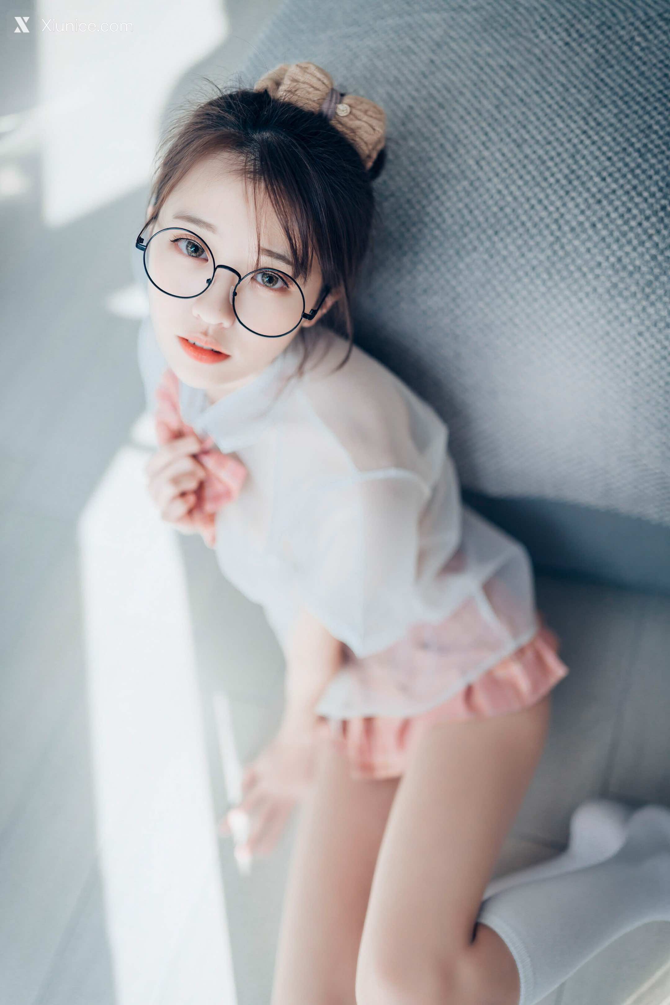 JVID – 妍妍 Angel – 女孩在trasmart制服與眼鏡 第10张