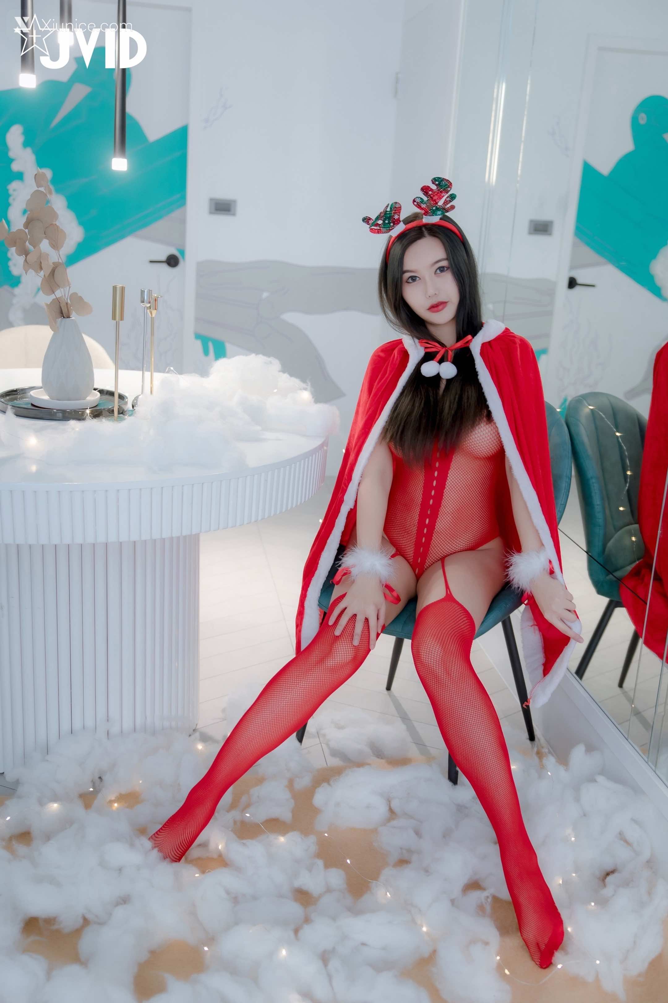 JVID – 木木森 MuMu-Sexy Christmas Party 第2张