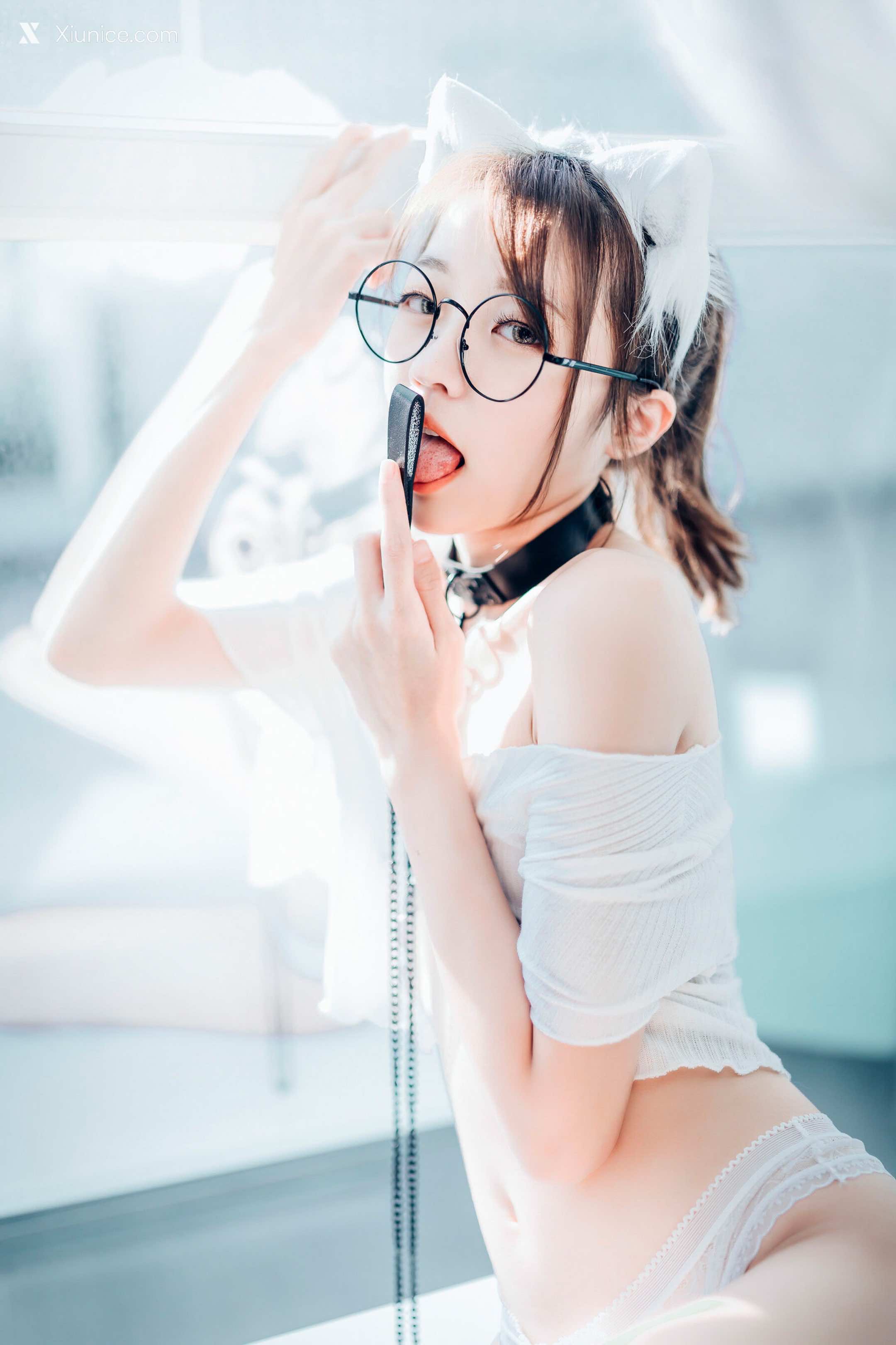 JVID – 妍妍 Angel – 女孩在trasmart制服與眼鏡 第100张