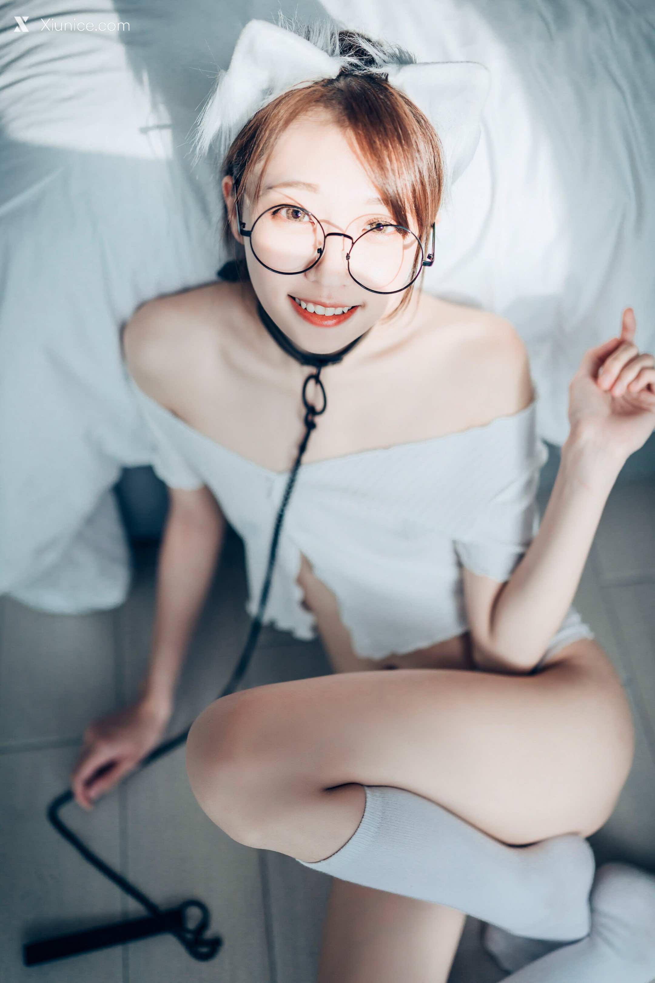 JVID – 妍妍 Angel – 女孩在trasmart制服與眼鏡 第107张