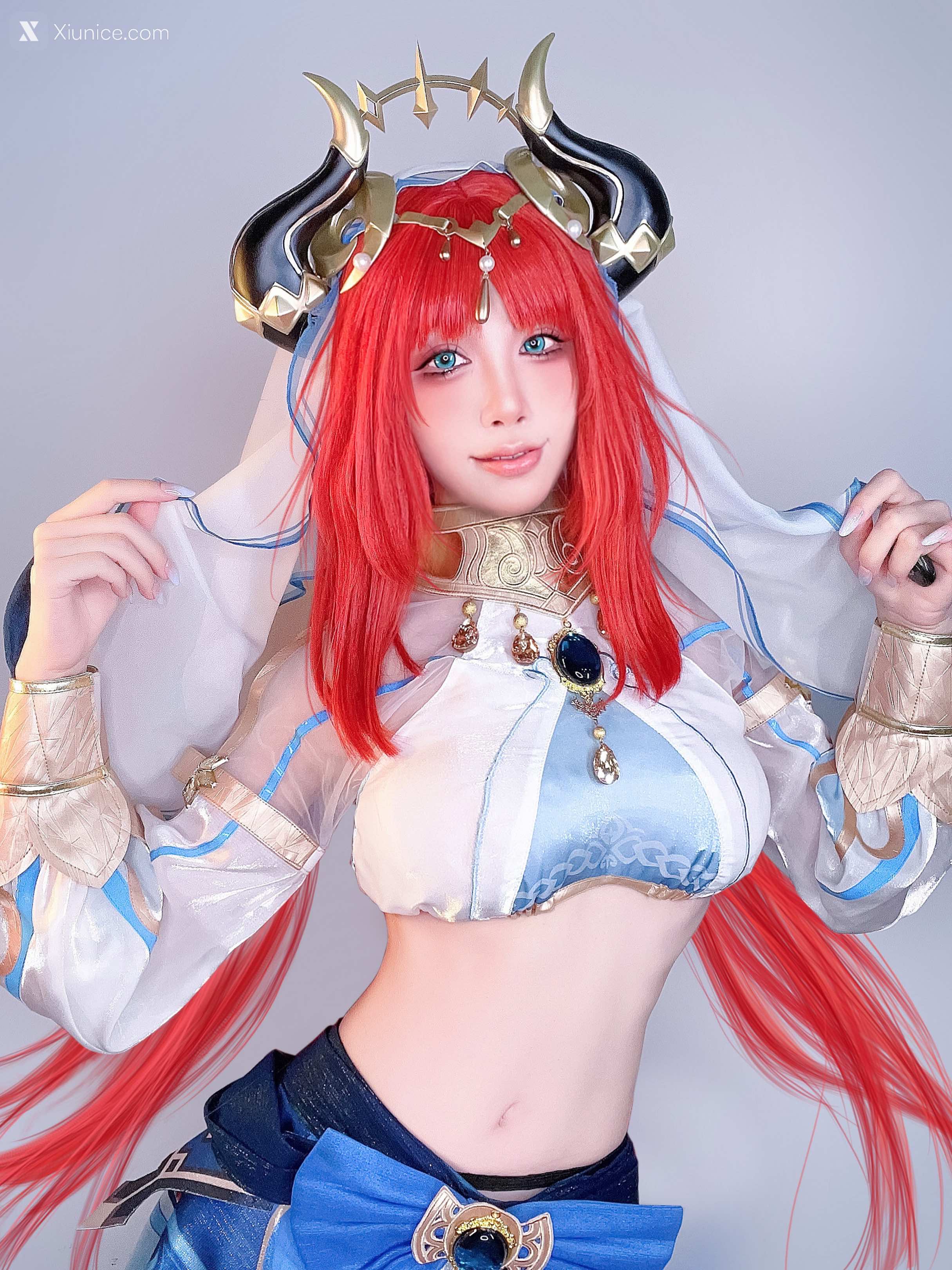Coser@水淼Aqua – Vol.159 原神妮露 第14张