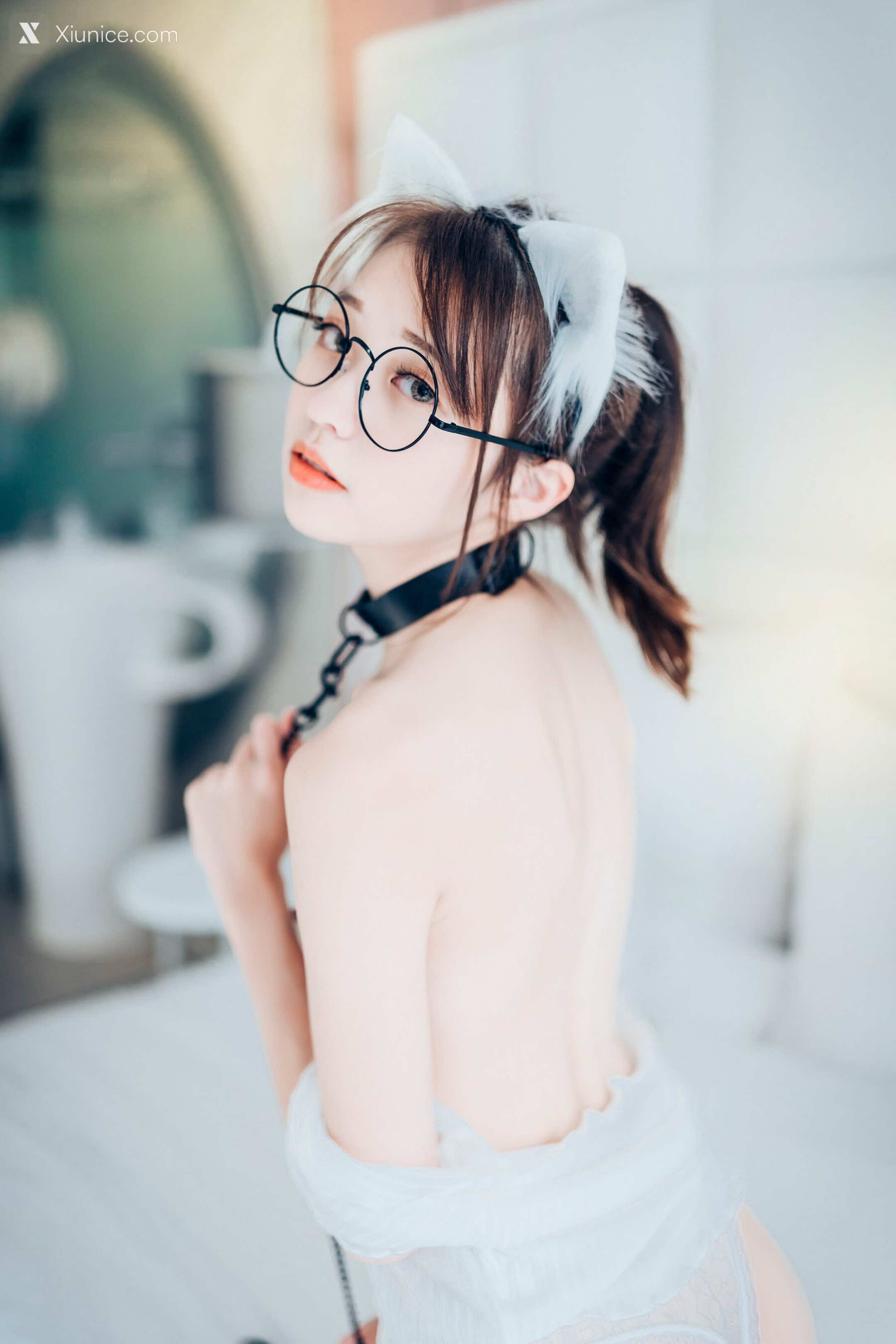 JVID – 妍妍 Angel – 女孩在trasmart制服與眼鏡 第124张