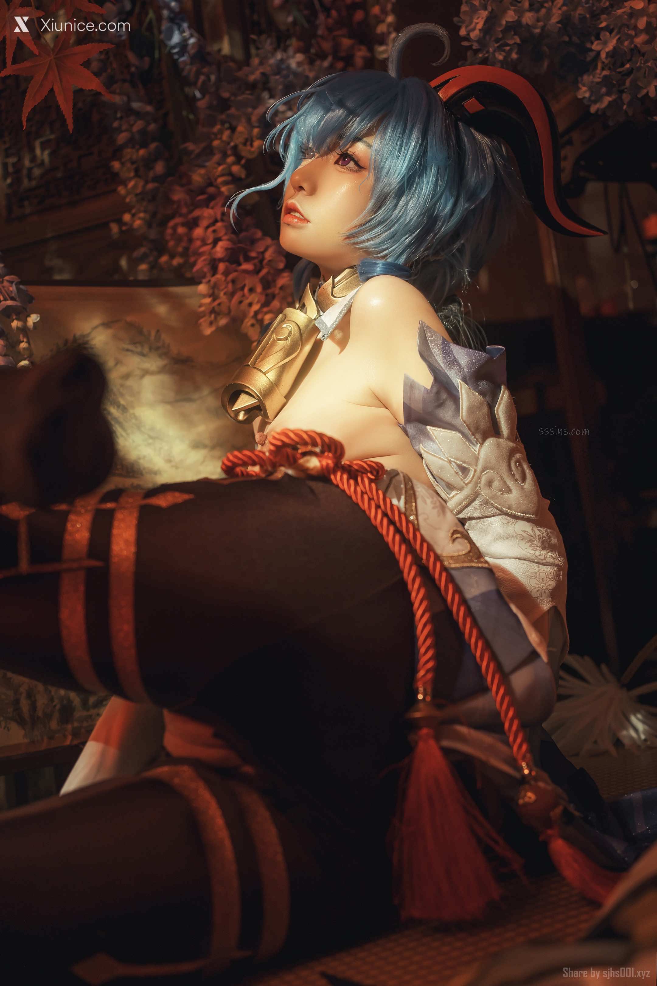 Coser@爆机少女喵小吉 (Nekokoyoshi) 原神-甘雨 第47张