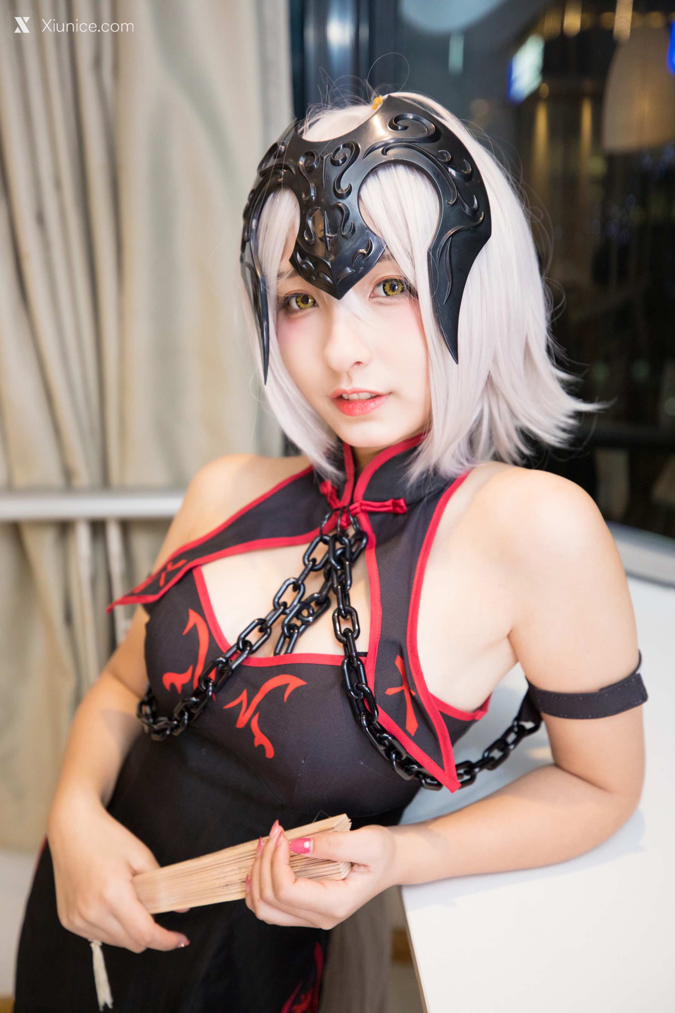 Coser@神楽坂真冬 Vol.016 旗袍黑贞 第137张