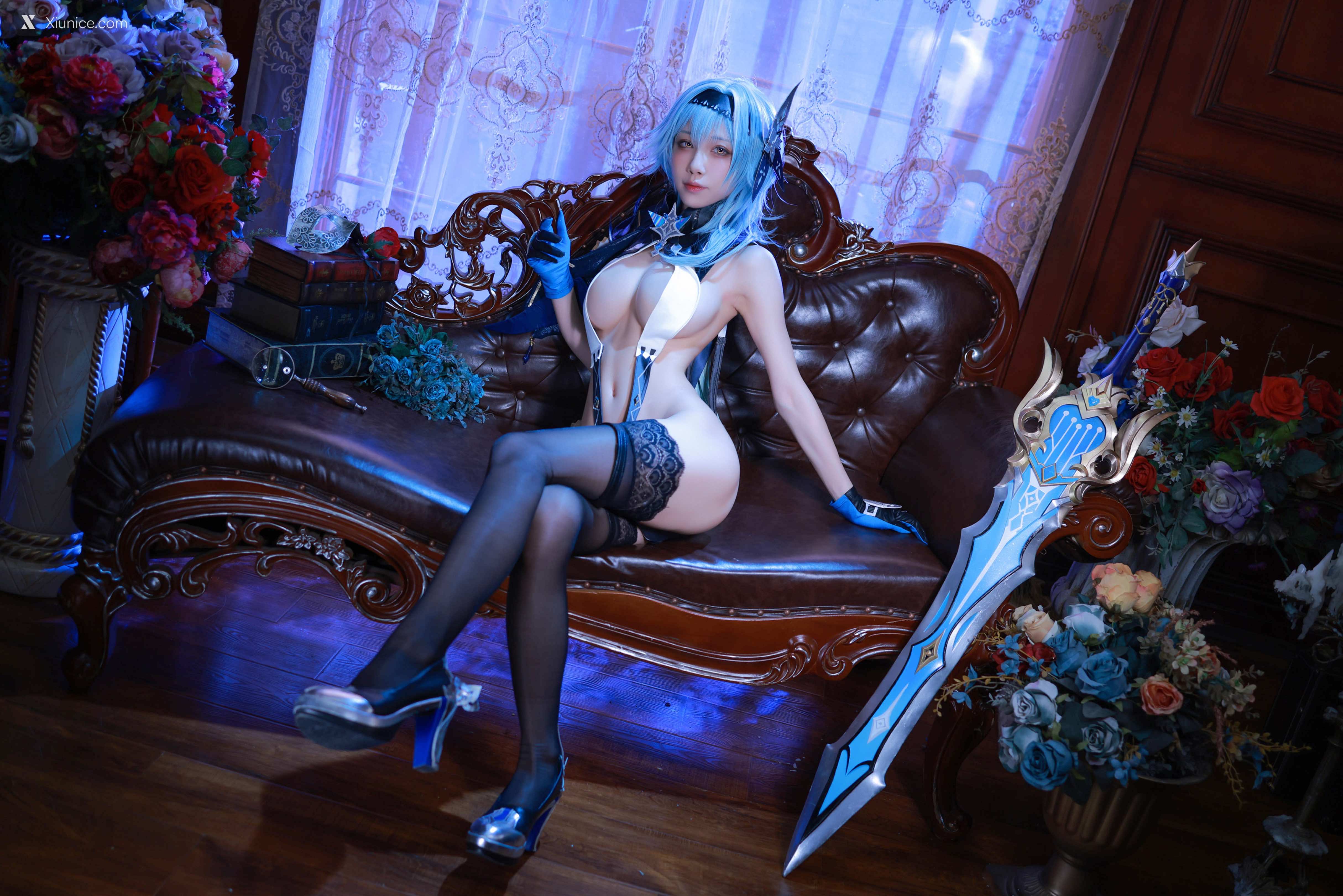 Coser@水淼Aqua – 原神-优菈性感装+S 第10张