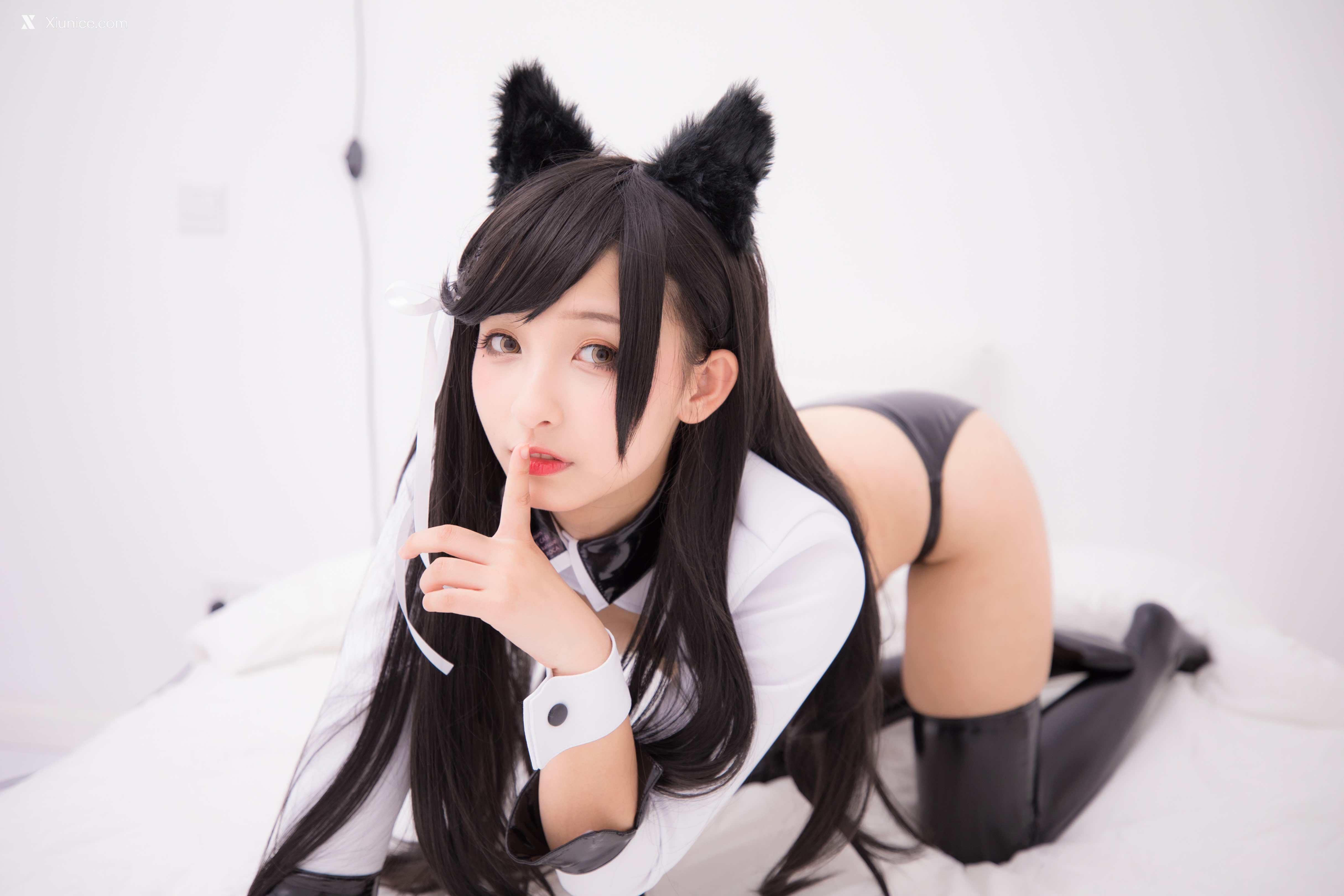 Coser@神楽坂真冬 Vol.001 ATAGO-LATEX VER (胶袜) 第98张