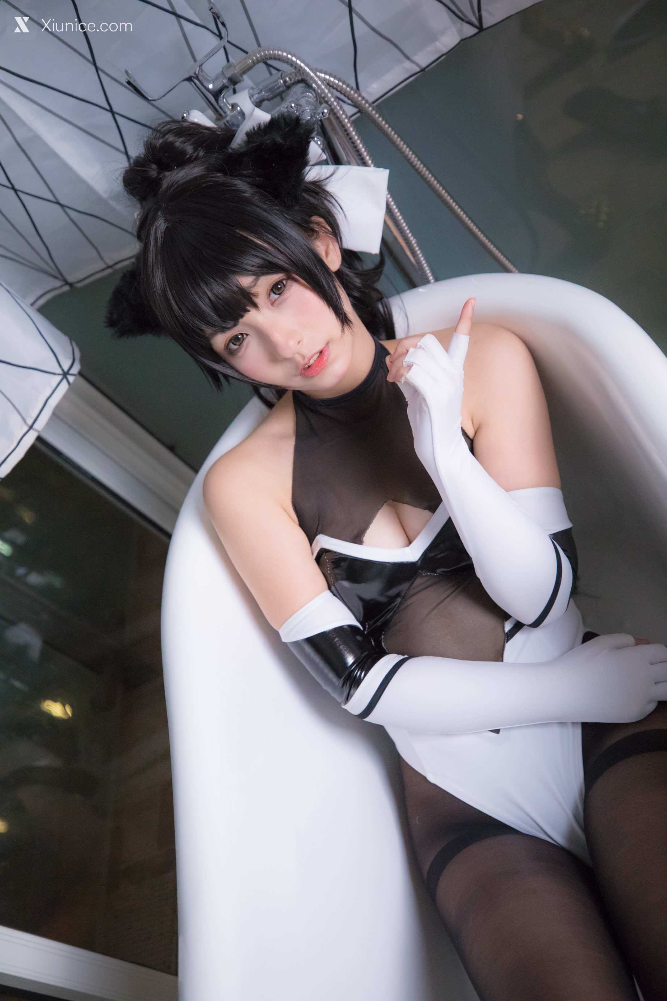 Coser@神楽坂真冬 Vol.002 TAKAO-TIGHTS VER (黑丝) 第66张
