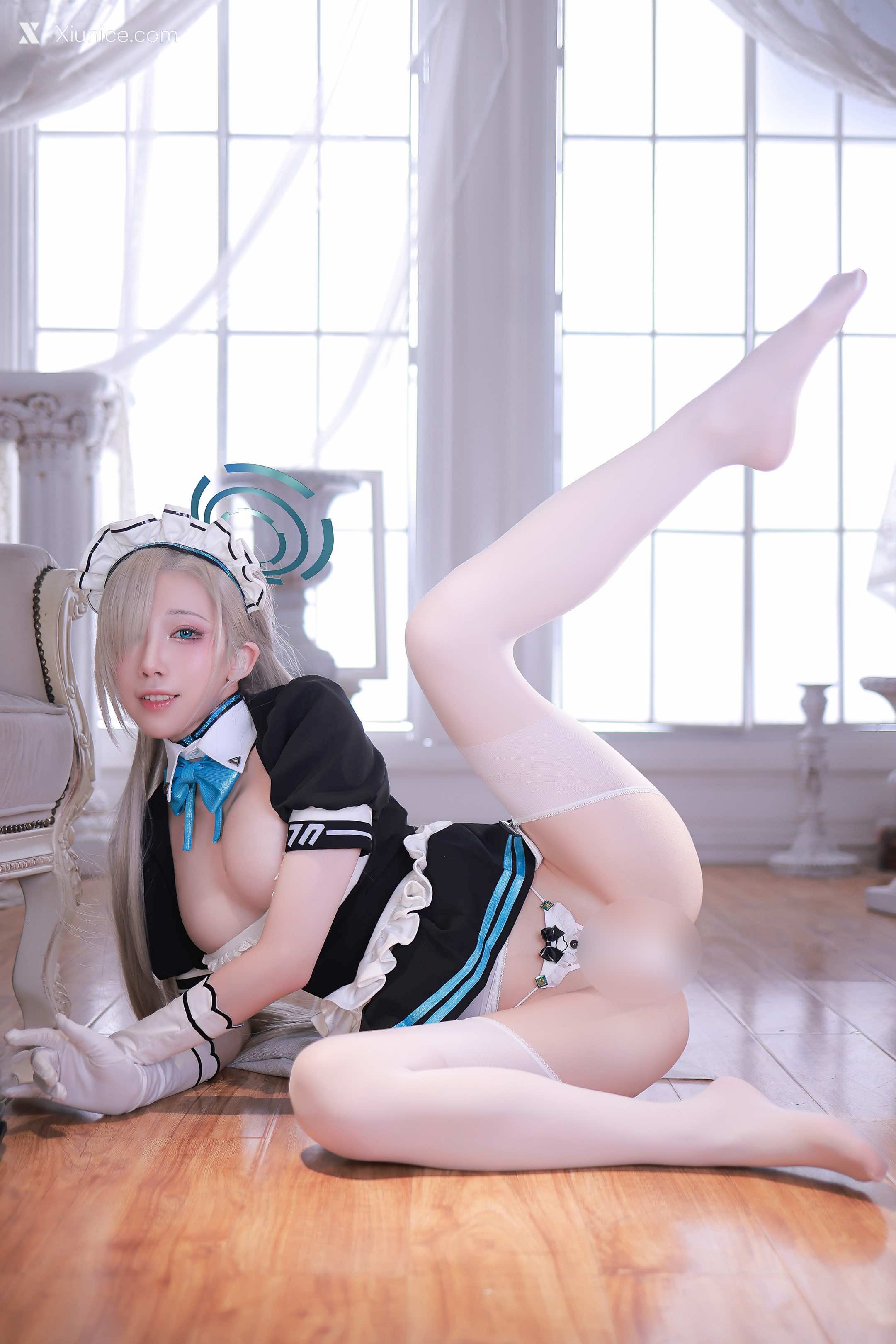 Coser@水淼Aqua – 碧蓝档案 – 一之濑明日奈女仆 第150张