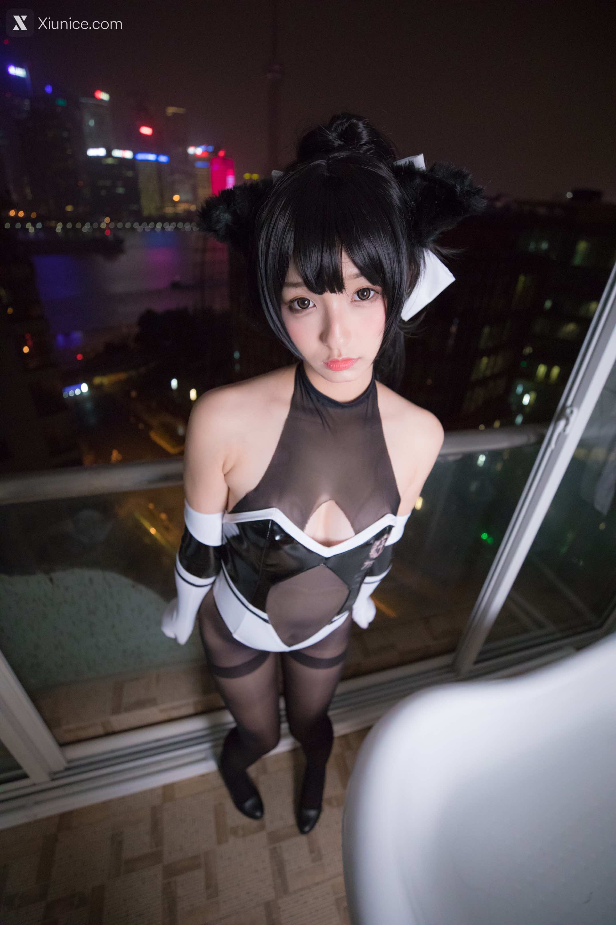 Coser@神楽坂真冬 Vol.002 TAKAO-TIGHTS VER (黑丝) 第17张