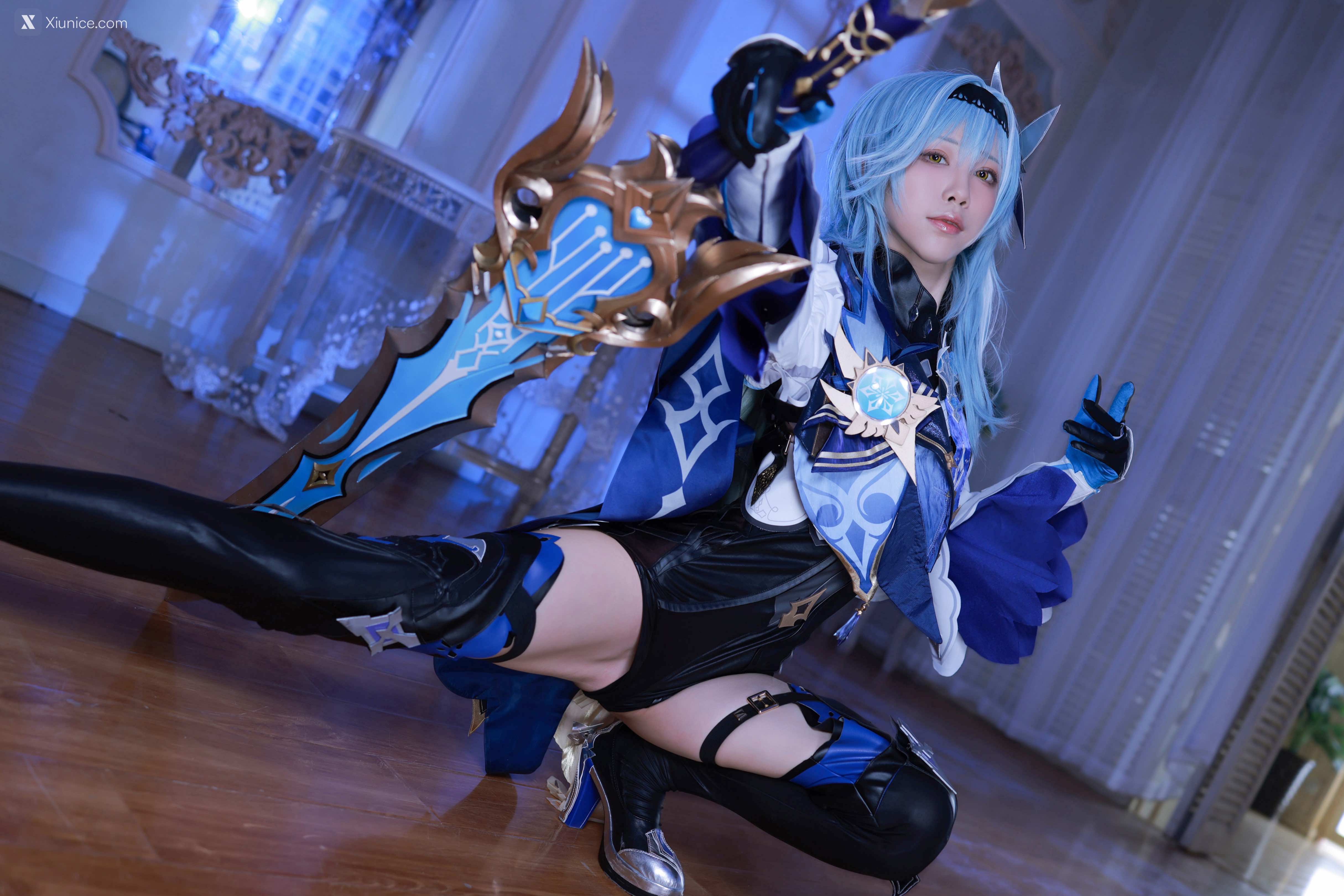 Coser@水淼Aqua – 原神-优菈性感装+S 第69张