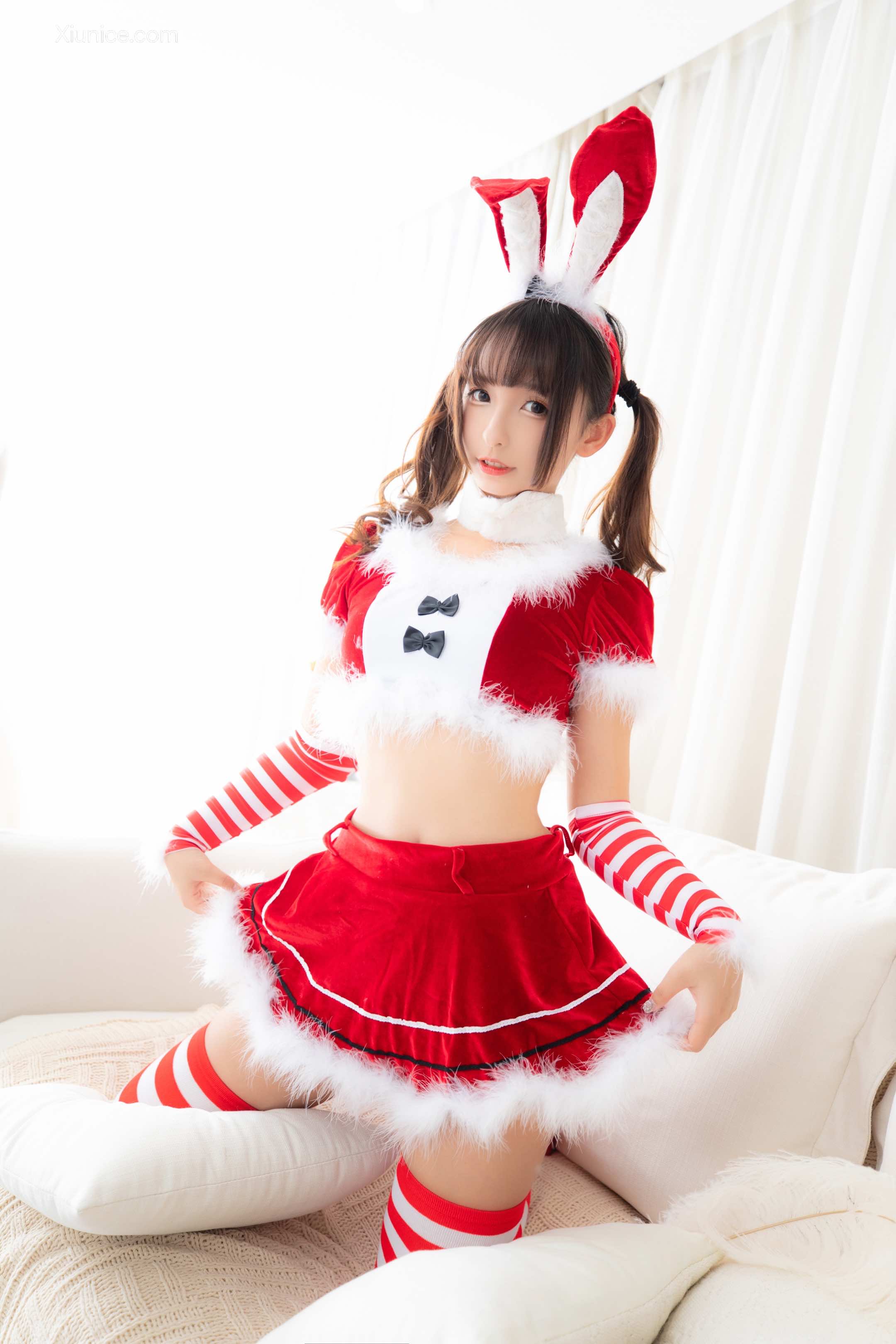 Coser@神楽坂真冬 Vol.028 クリスマス　クイーン 圣诞 第93张