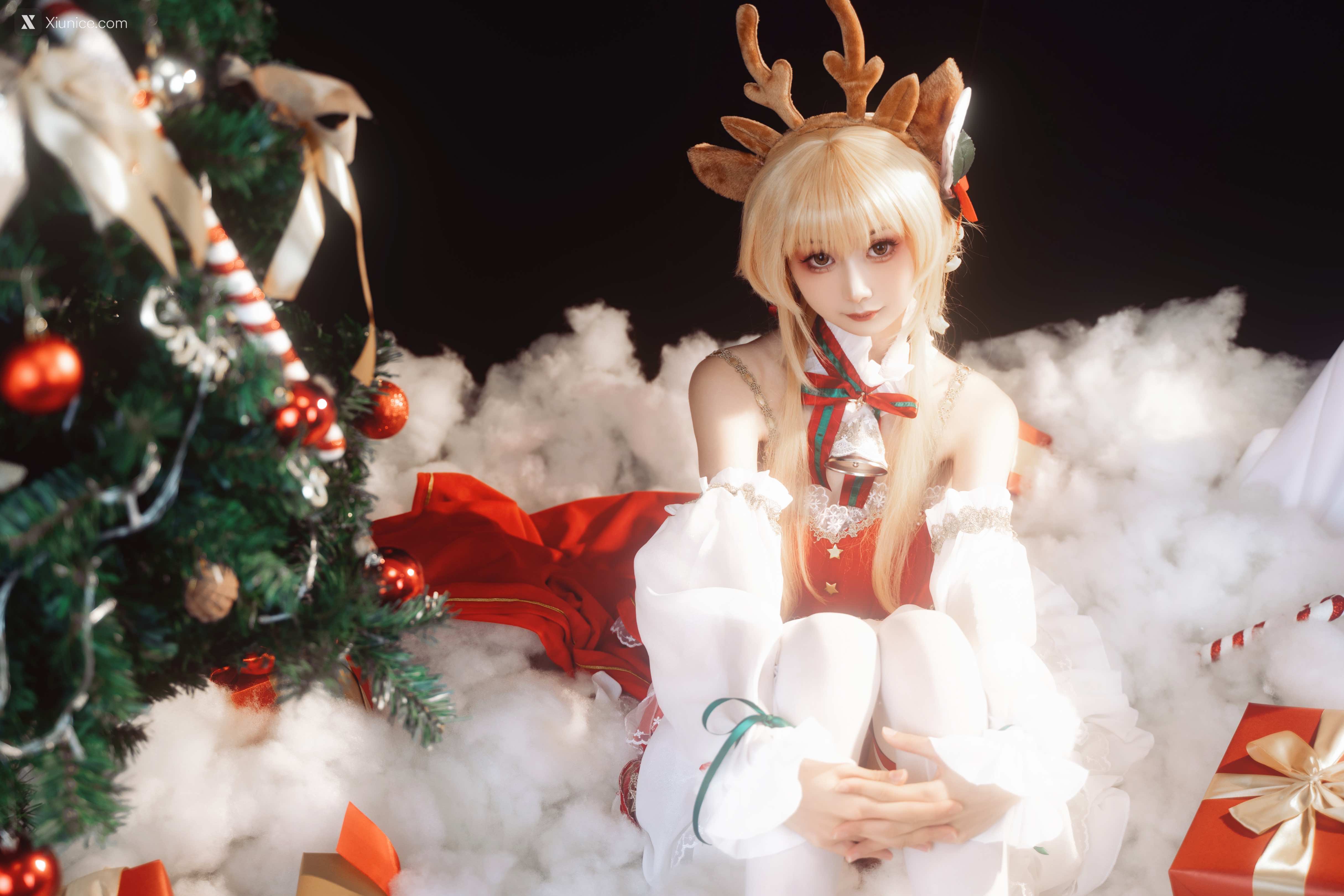 Coser@爆机少女喵小吉 (Nekokoyoshi) & 金鱼kinngyo – 圣诞特辑 第34张