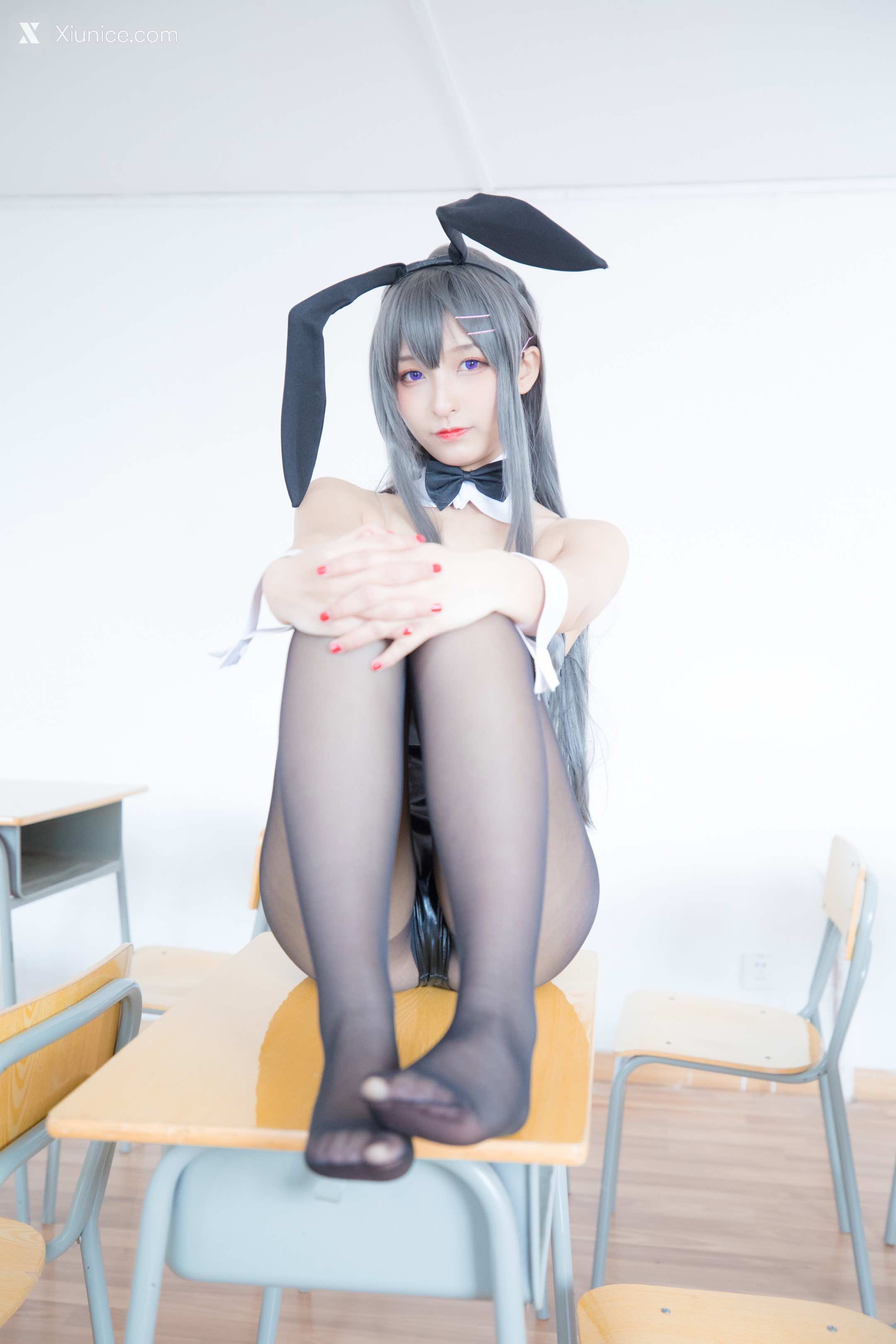 Coser@神楽坂真冬 Vol.006 樱岛麻衣白昼梦 第45张
