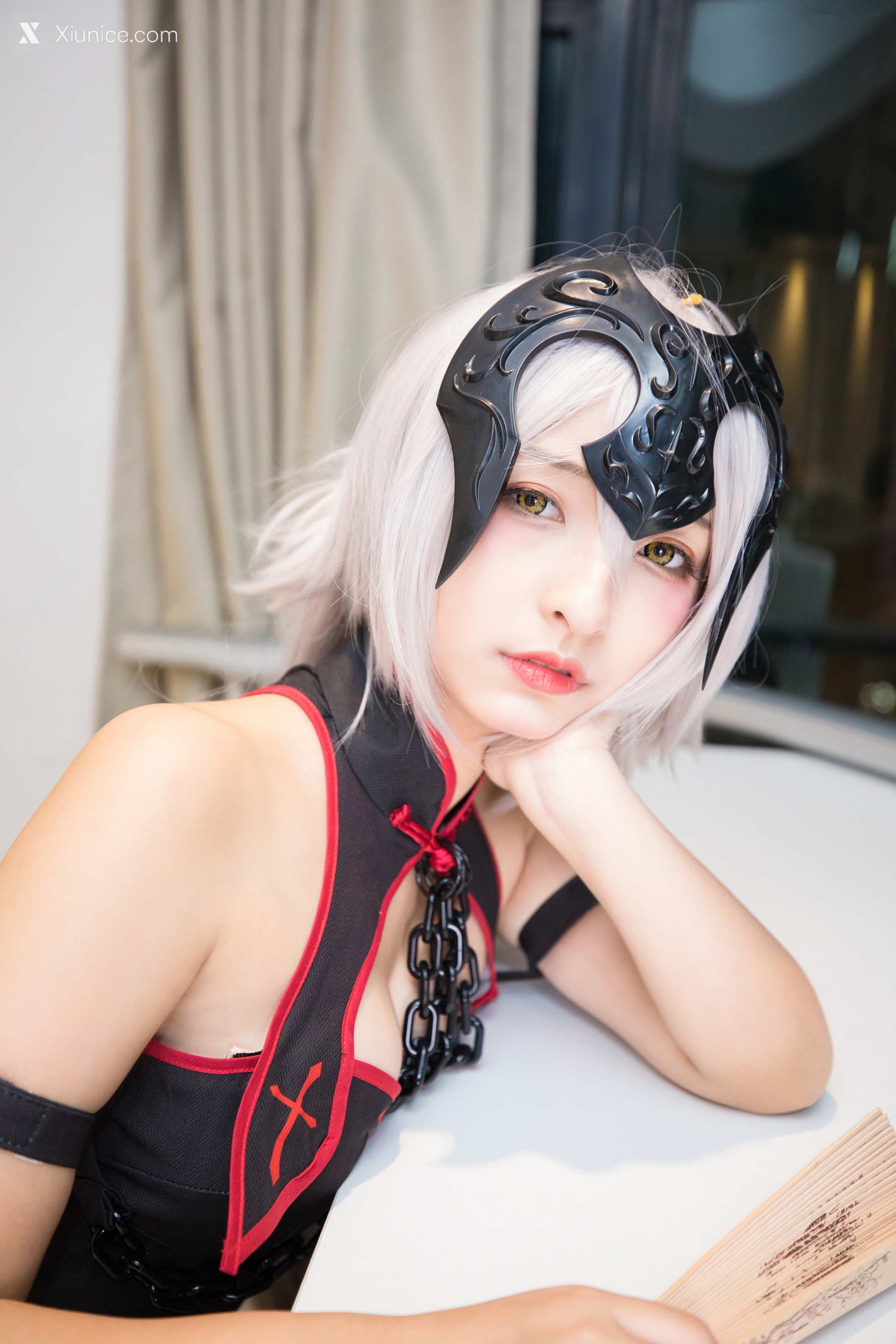 Coser@神楽坂真冬 Vol.016 旗袍黑贞 第124张