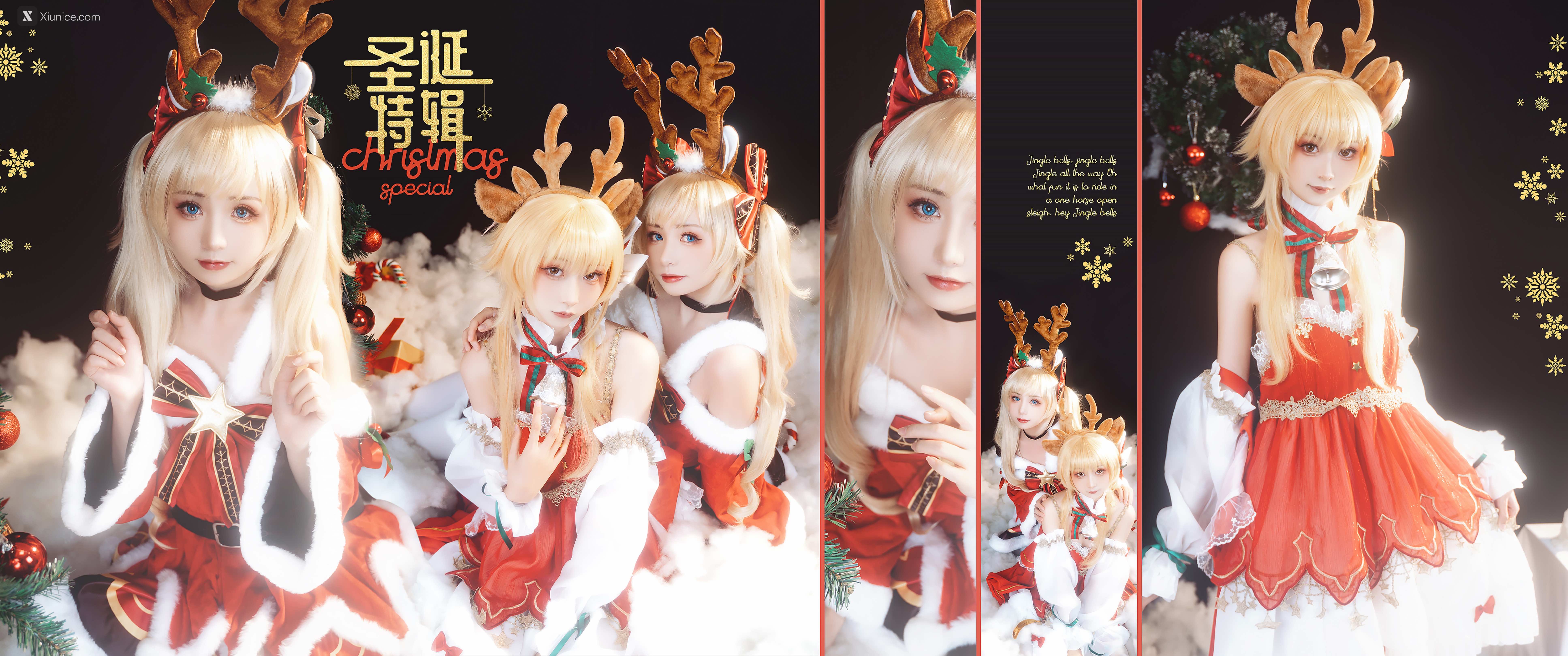 Coser@爆机少女喵小吉 (Nekokoyoshi) & 金鱼kinngyo – 圣诞特辑 第89张