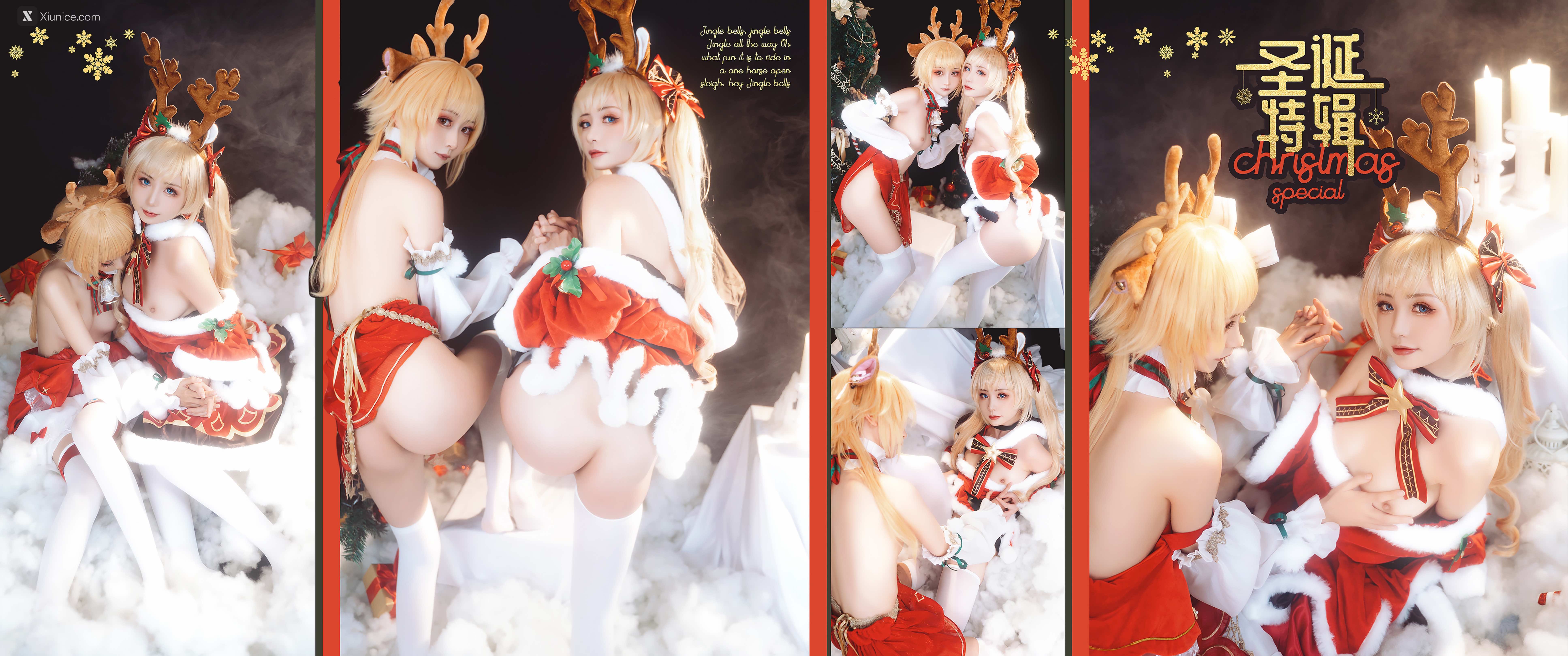 Coser@爆机少女喵小吉 (Nekokoyoshi) & 金鱼kinngyo – 圣诞特辑 第88张