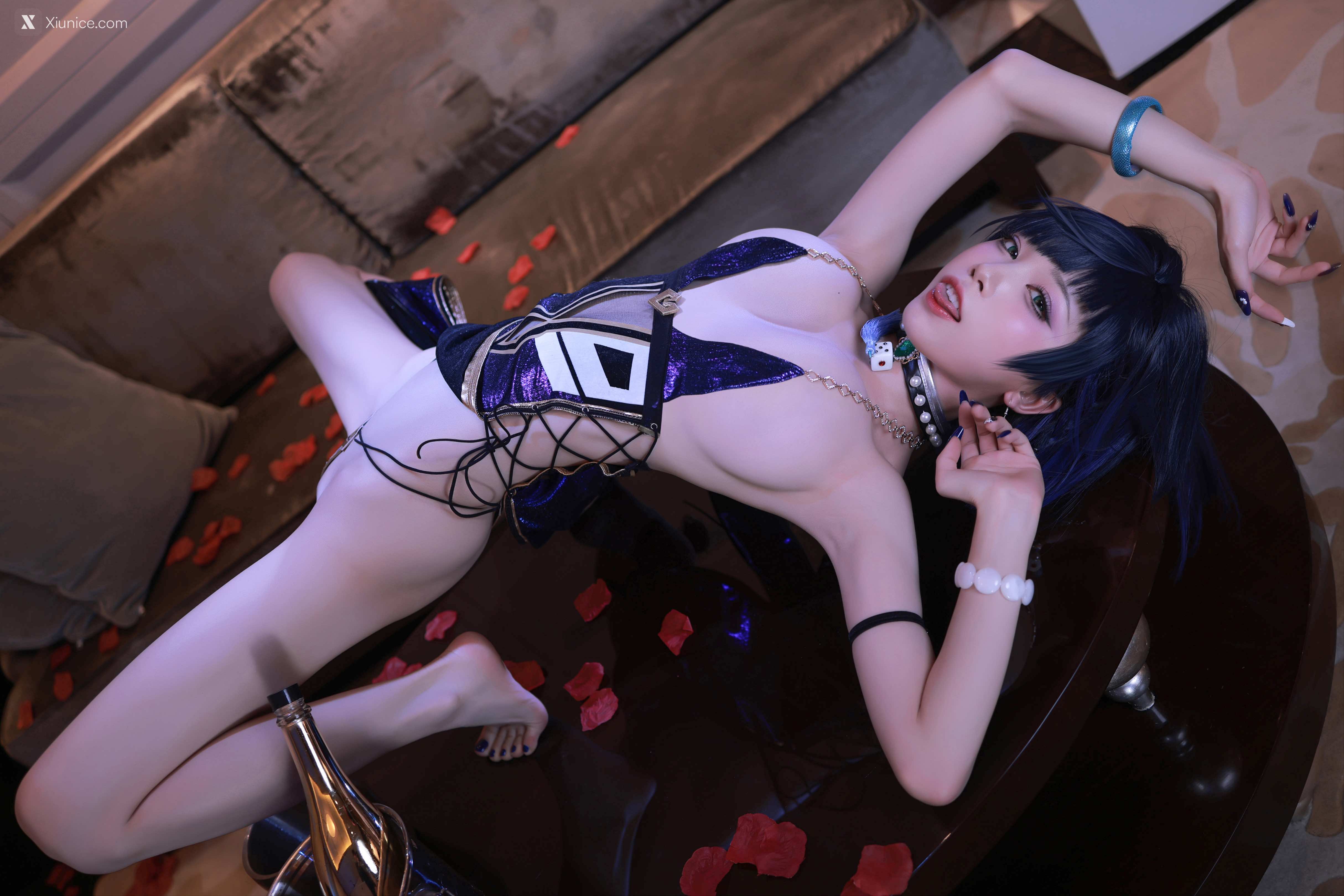 Coser@水淼Aqua – 夜阑同人礼服+自拍 第62张