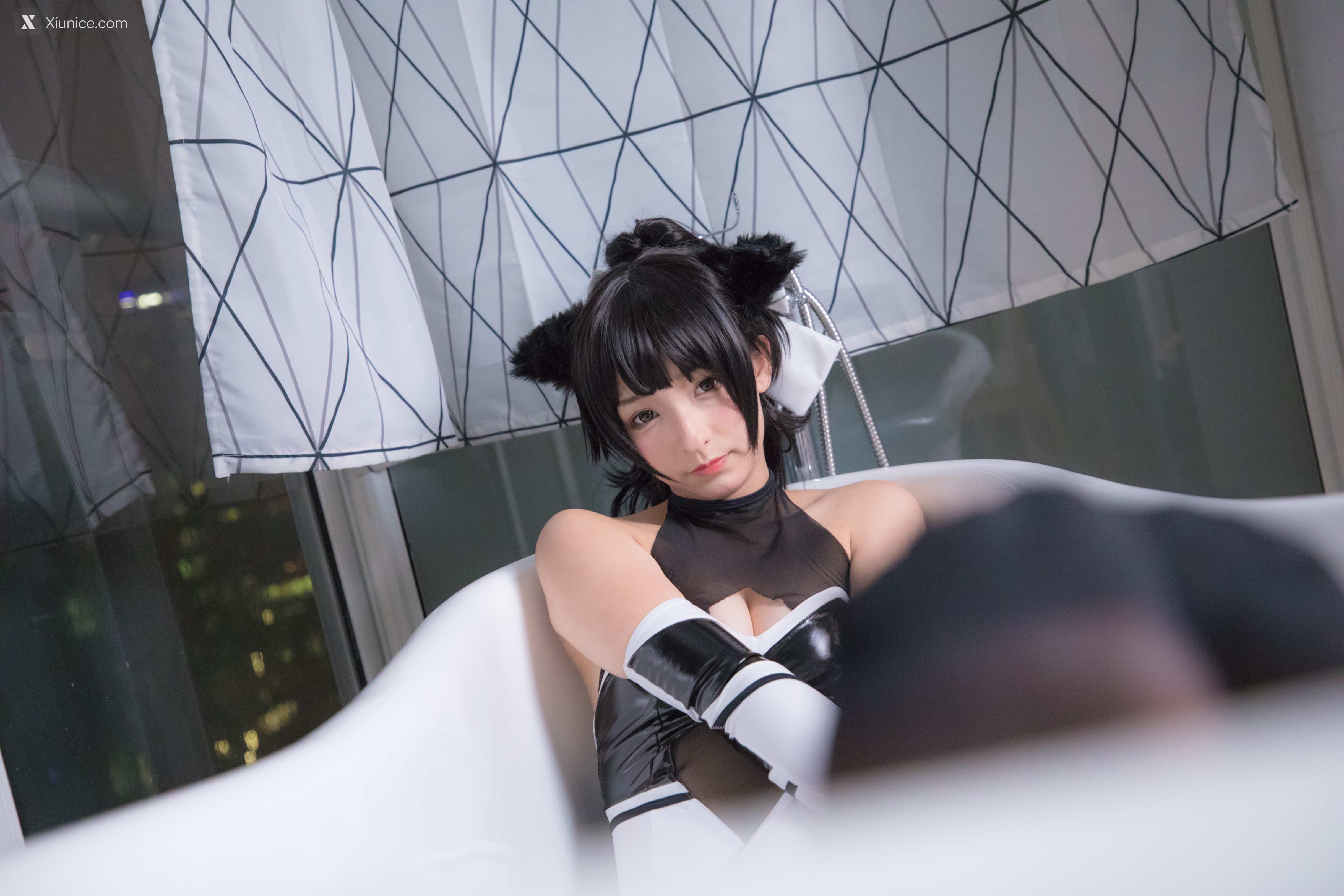 Coser@神楽坂真冬 Vol.002 TAKAO-TIGHTS VER (黑丝) 第60张