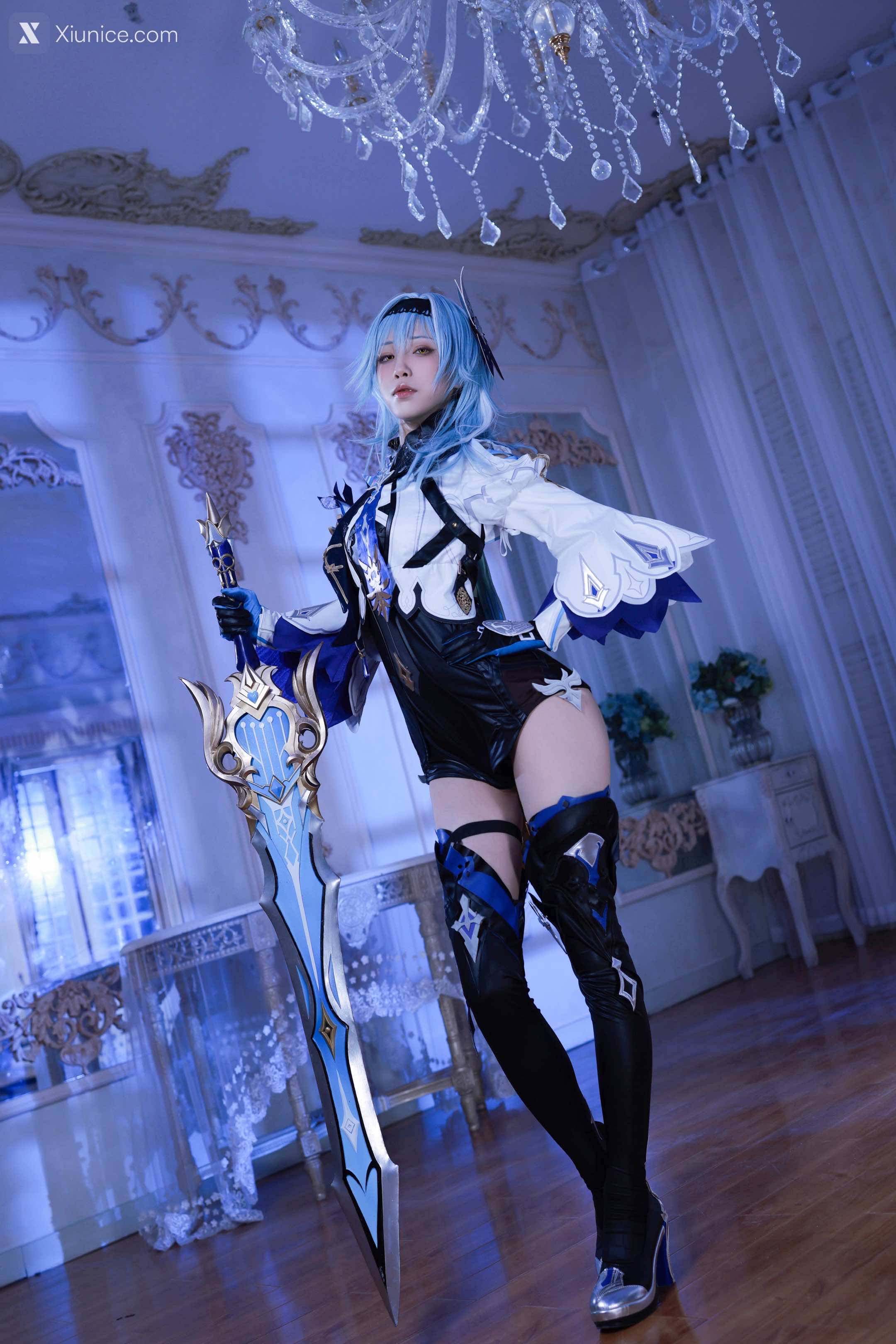 Coser@水淼Aqua – 原神-优菈性感装+S 第64张
